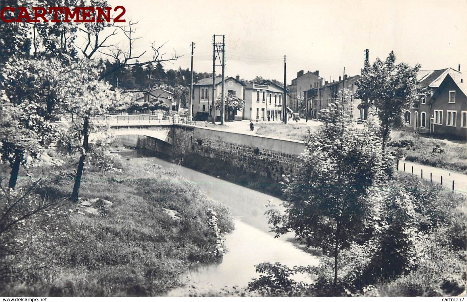 OULLINS LE PONT BLANC ET L'YSERON - Oullins