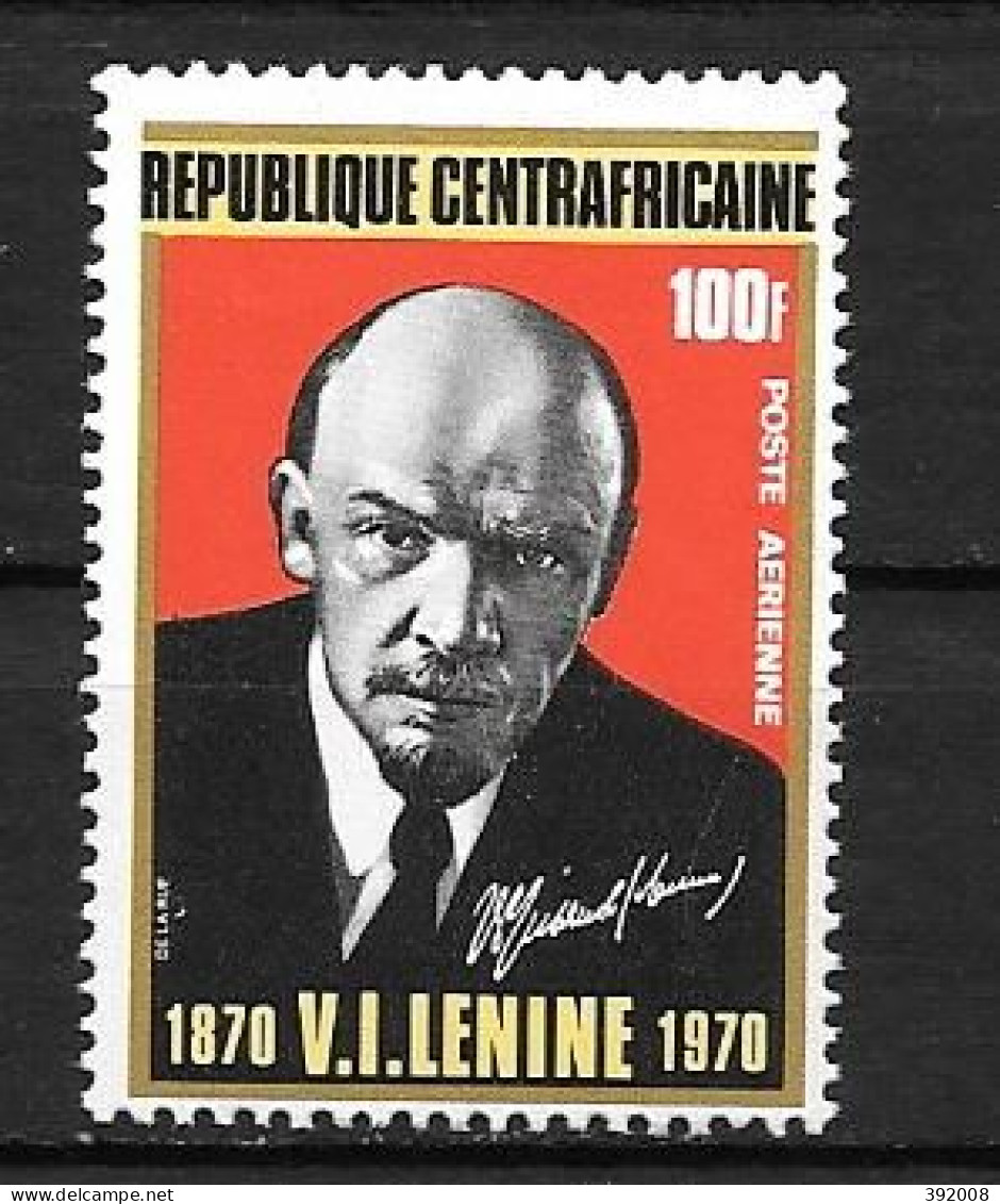 PA - 1970 - N°81**MNH - Lénine - Centrafricaine (République)