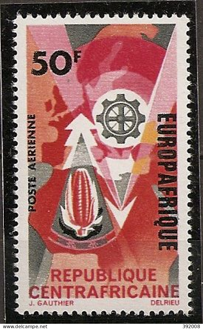 PA - 1966 - N°42**MNH - Europafrique - Zentralafrik. Republik