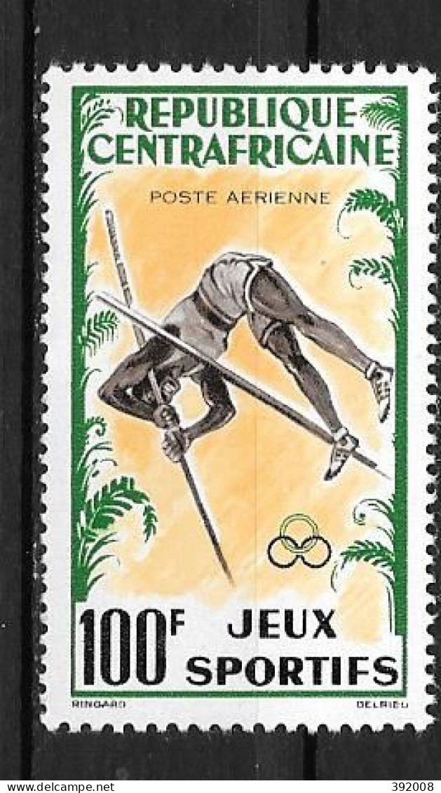 PA - 1962 - N° 6**MNH - Jeux Sportifs Africains - Central African Republic
