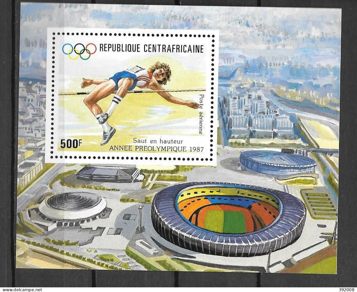 BF - 1987 - 89 **MNH - Jeux Olympiques De Séoul - Centrafricaine (République)