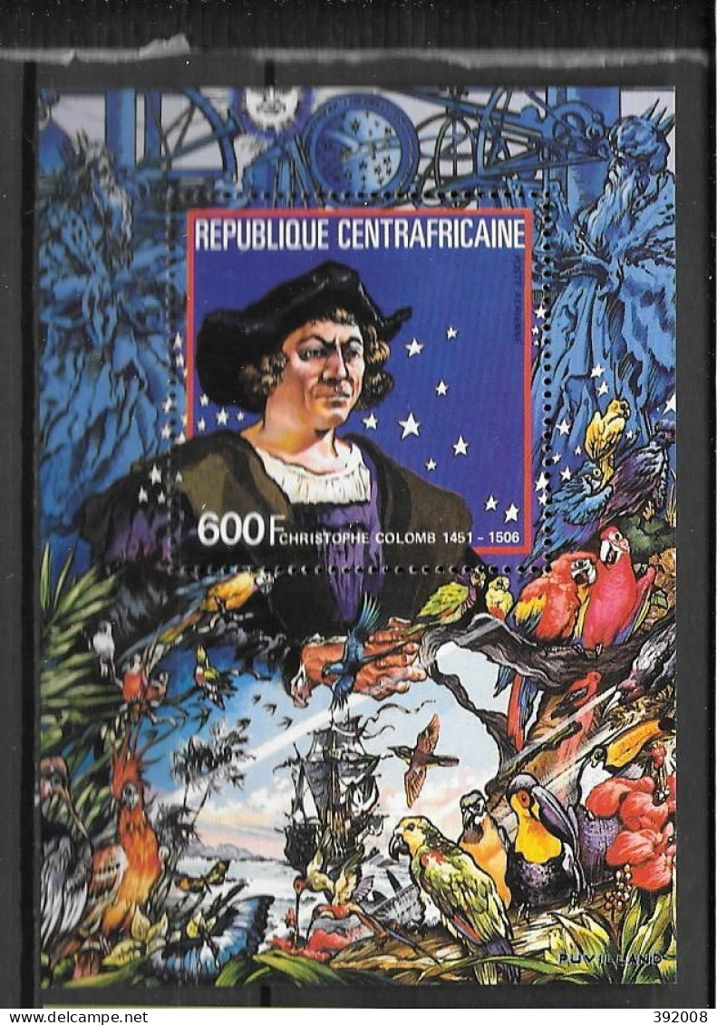 BF - 1985 - 83 **MNH - Christophe Colomb - Zentralafrik. Republik