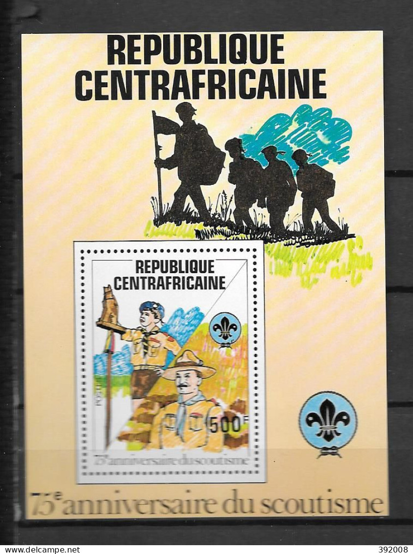 BF - 1981 - 53 **MNH - Scoutisme - Central African Republic