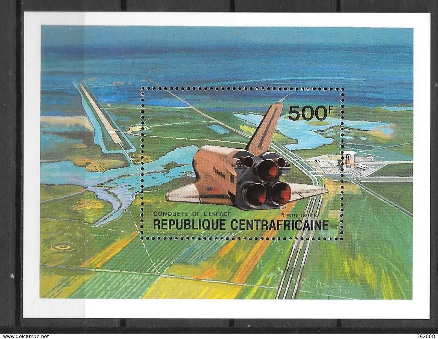 BF - 1981 - 46 **MNH - Navette Spatiale - República Centroafricana