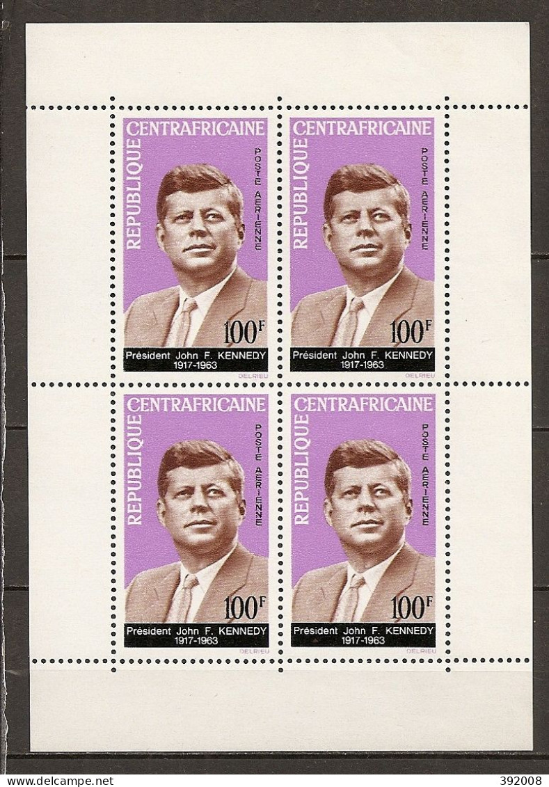 BF - 1964 - N°3**MNH - Président Kennedy - Central African Republic