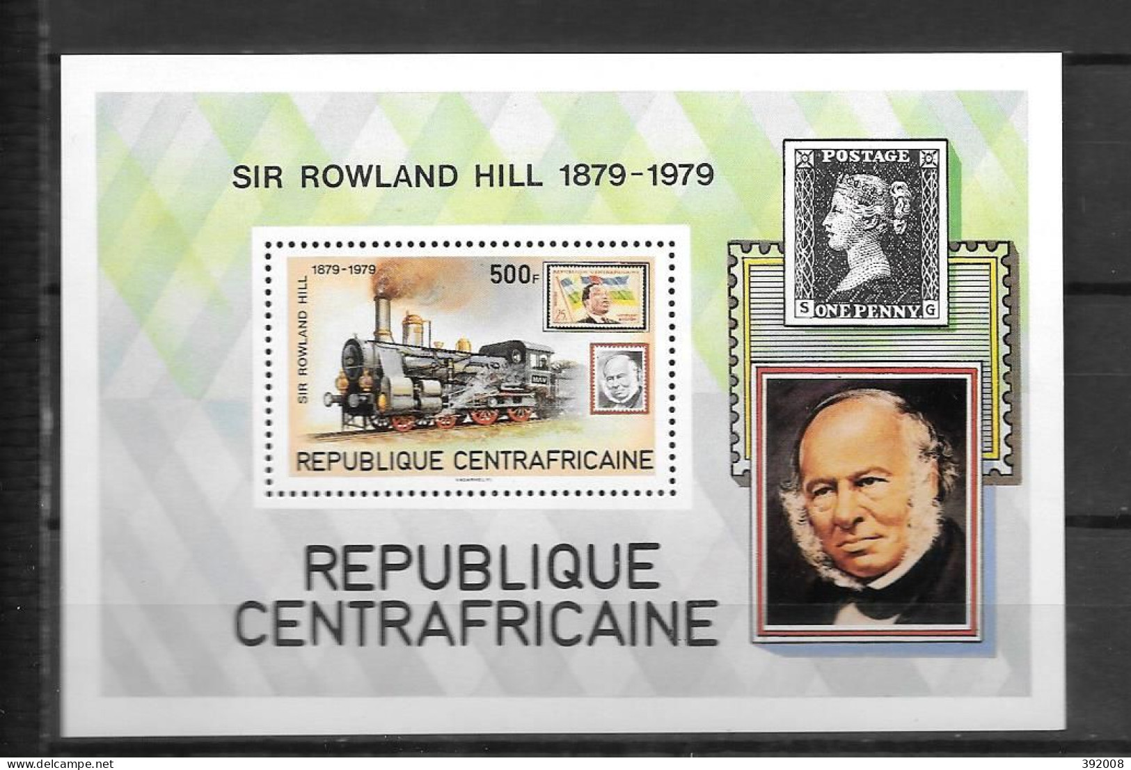 BF - 1979 - 39 **MNH - Rowland Hill - República Centroafricana