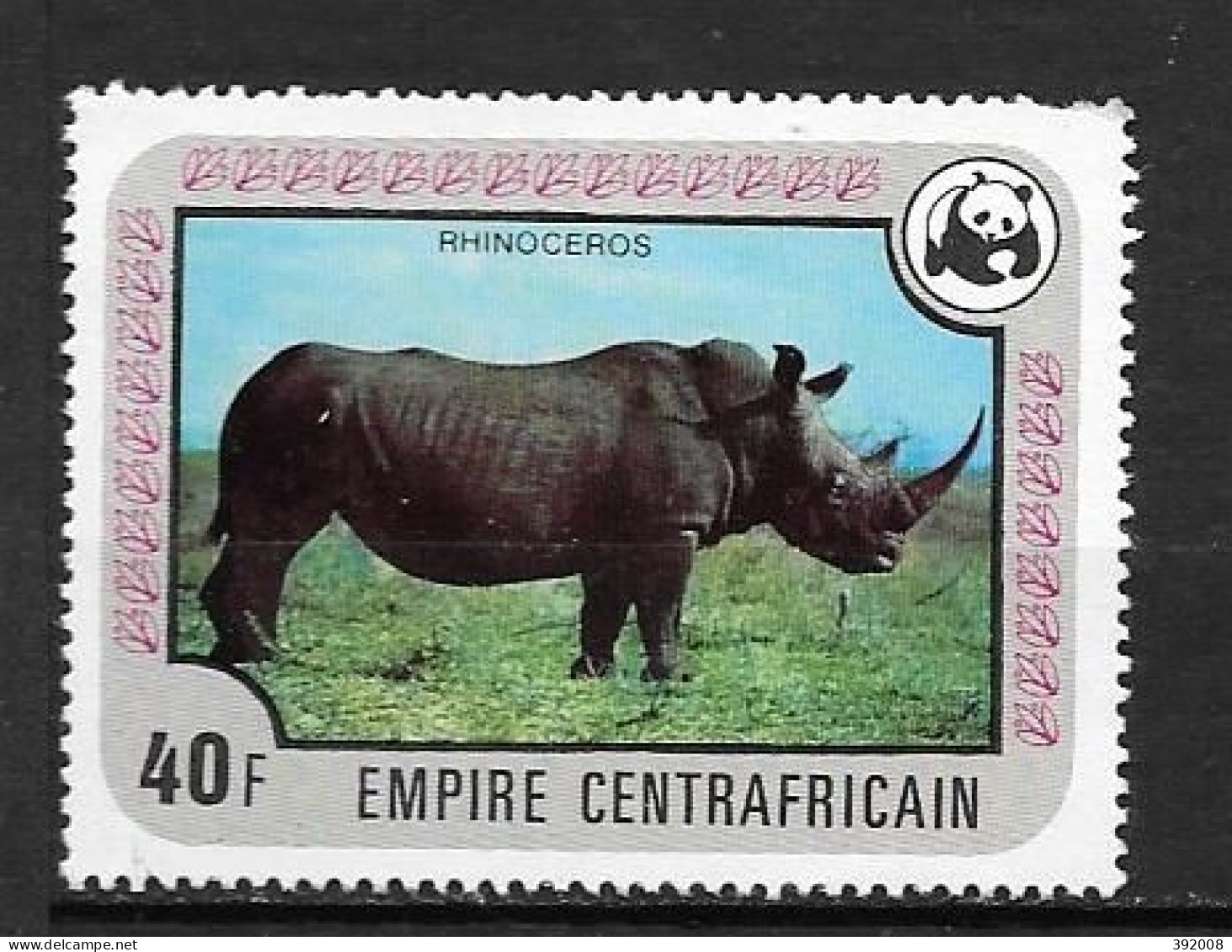 1978 - N° 328**MNH - Animaux - República Centroafricana