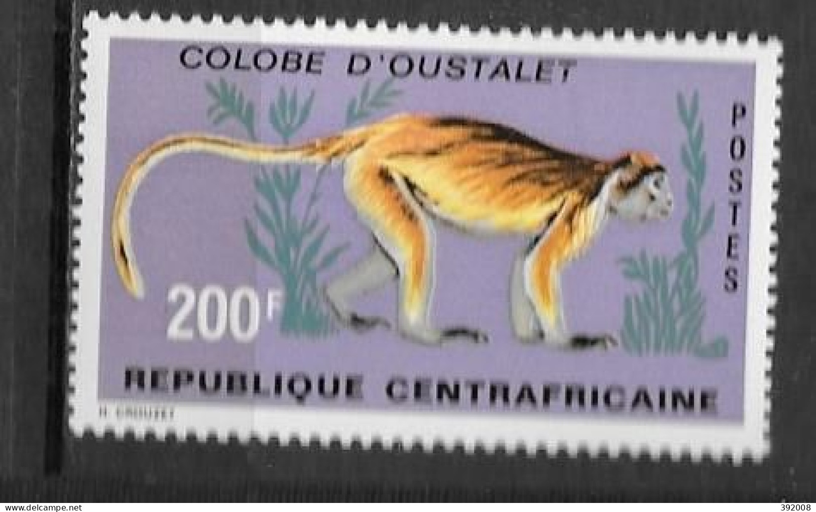1971 - N° 154**MNH - Singes - Central African Republic
