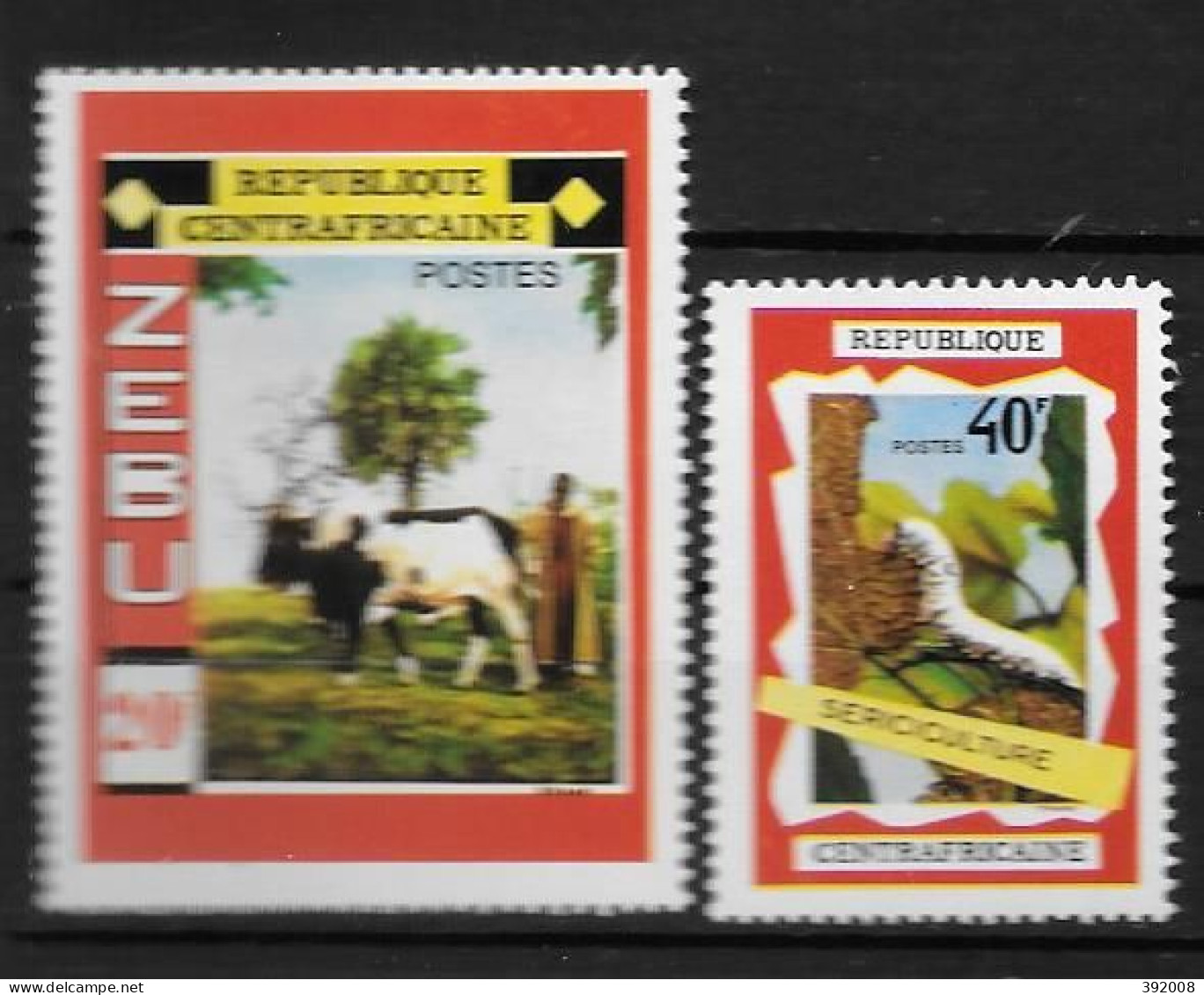 1970 - N° 130 à 131**MNH - Opération Bokassa - República Centroafricana