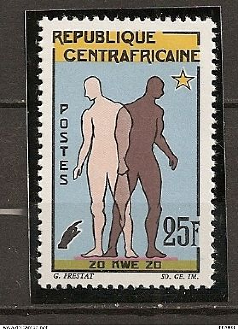 1964 - N°42**MNH - Unité Nationale - Central African Republic