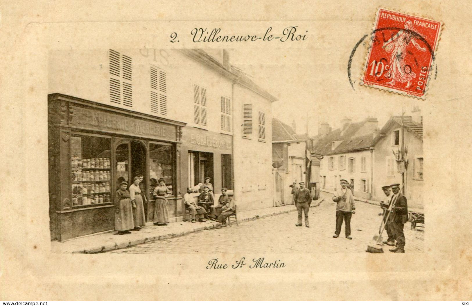 Villeneuve Le Roi   Rue St Martin  épicerie - Villeneuve Le Roi