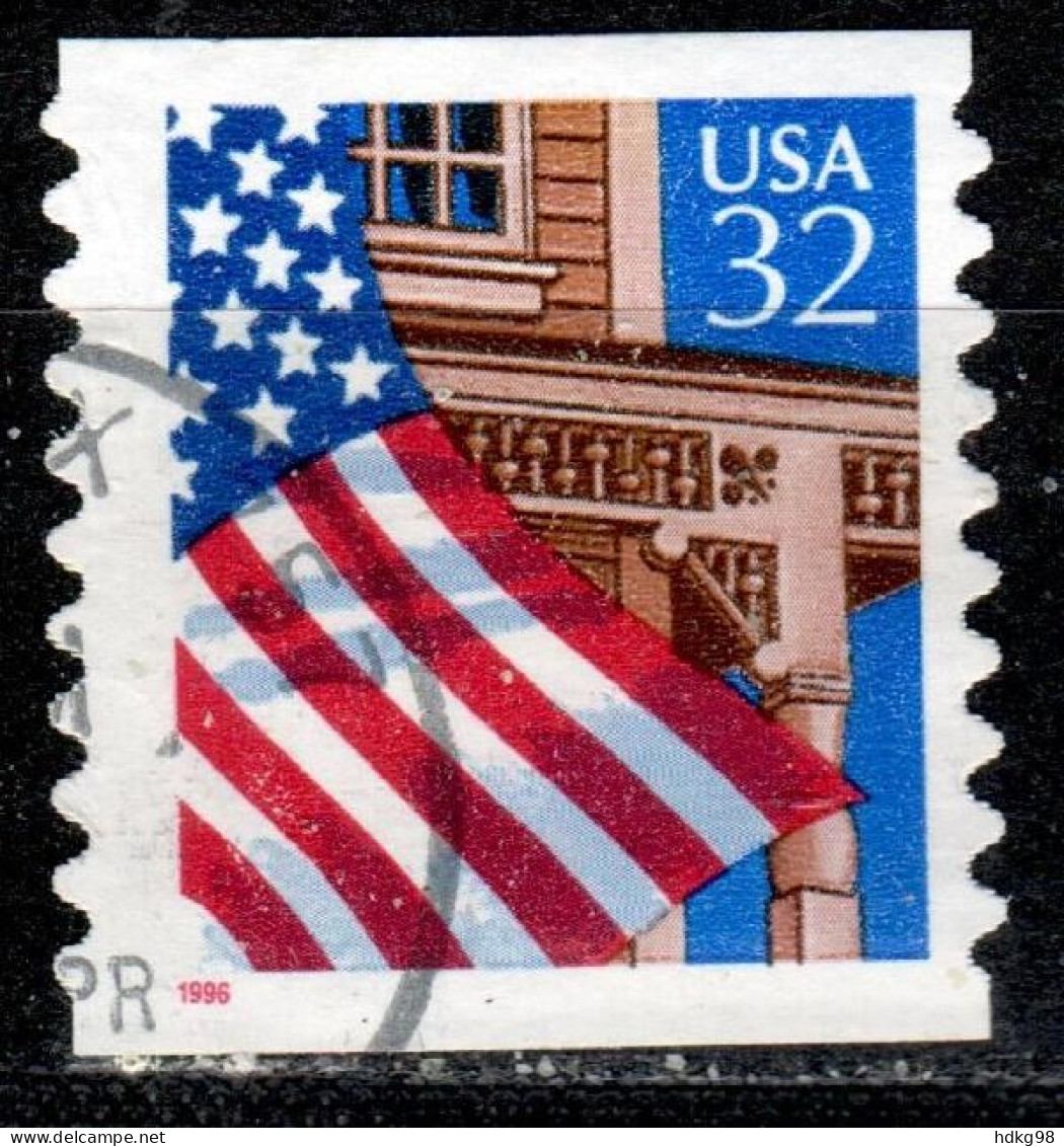 US+ 1996 Mi 2726 BCa Flagge - Used Stamps