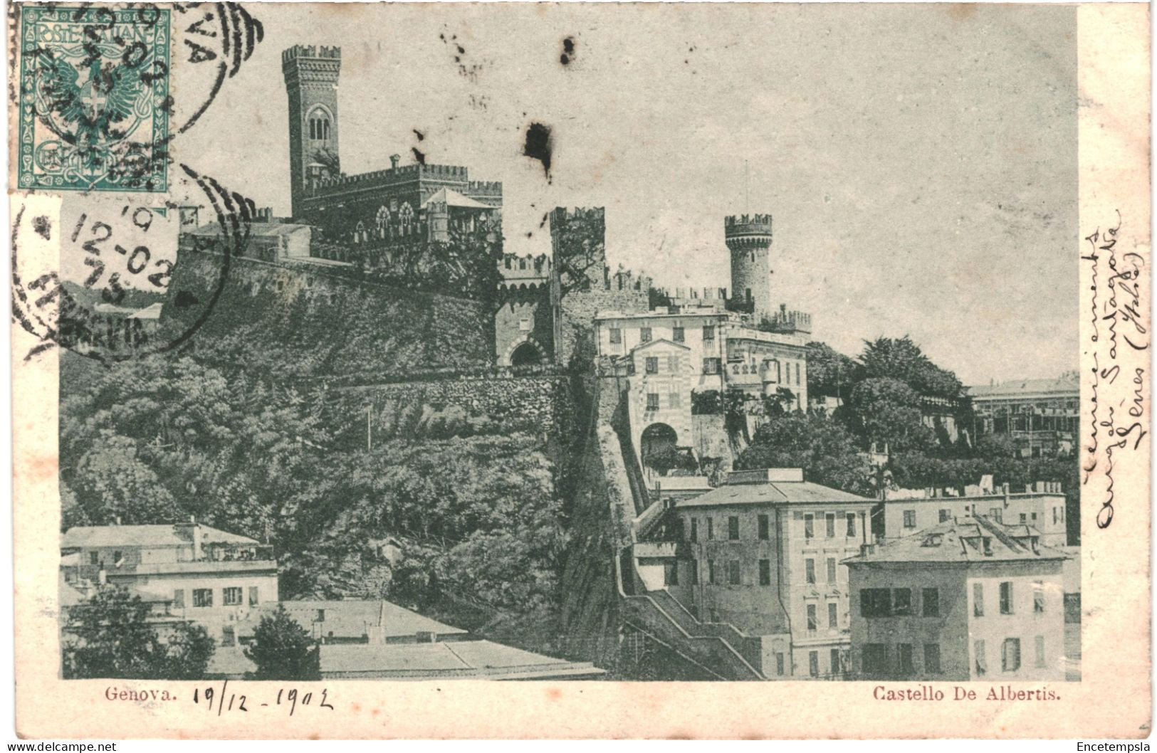 CPA Carte Postale Italie Genova Castello De Albertis  1902  VM80077 - Genova