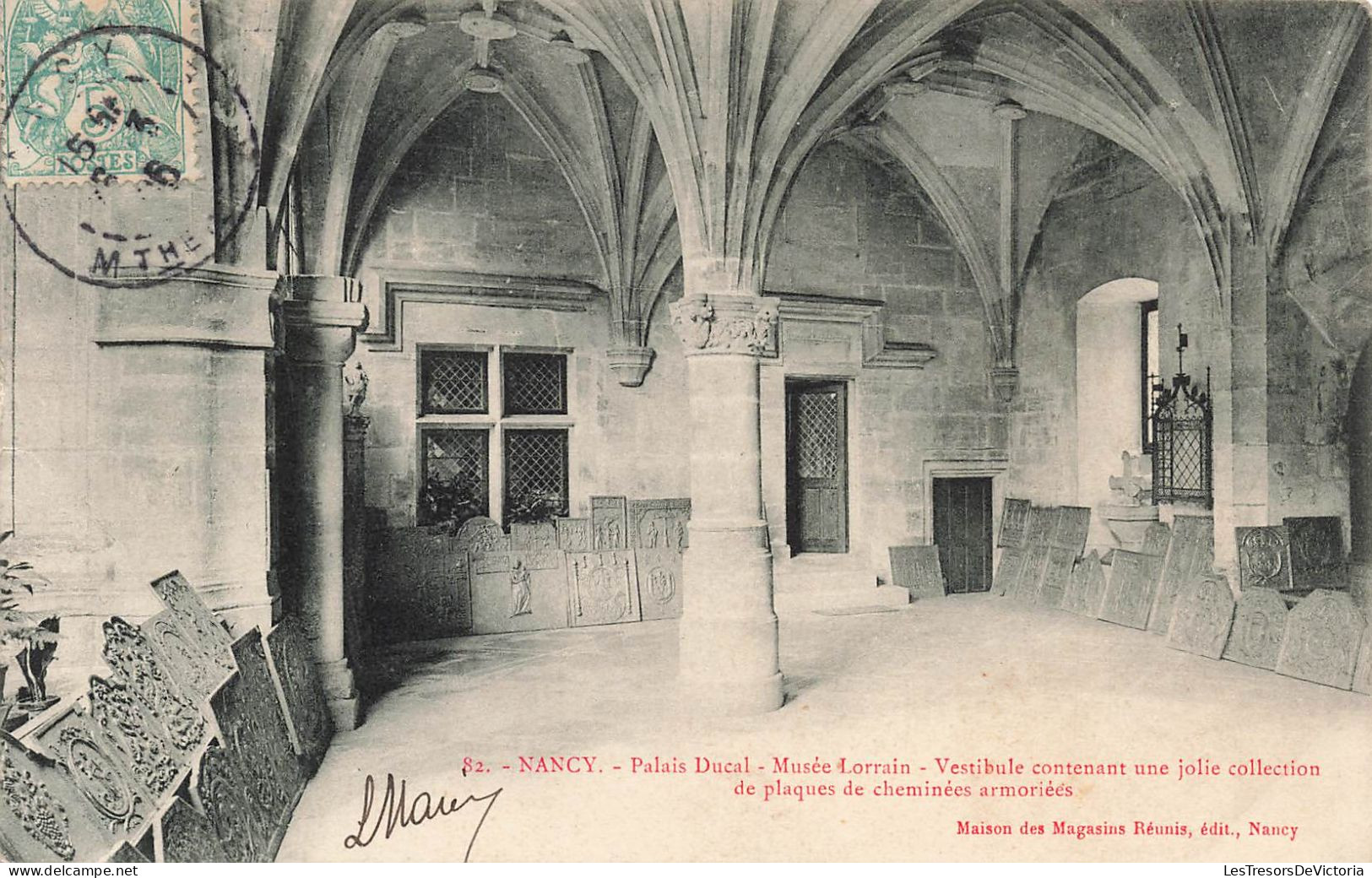 FRANCE - Nancy - Palais Ducal - Musée Lorrain - Vestibule Contenant Une Jolie Collection - Carte Postale Ancienne - Nancy