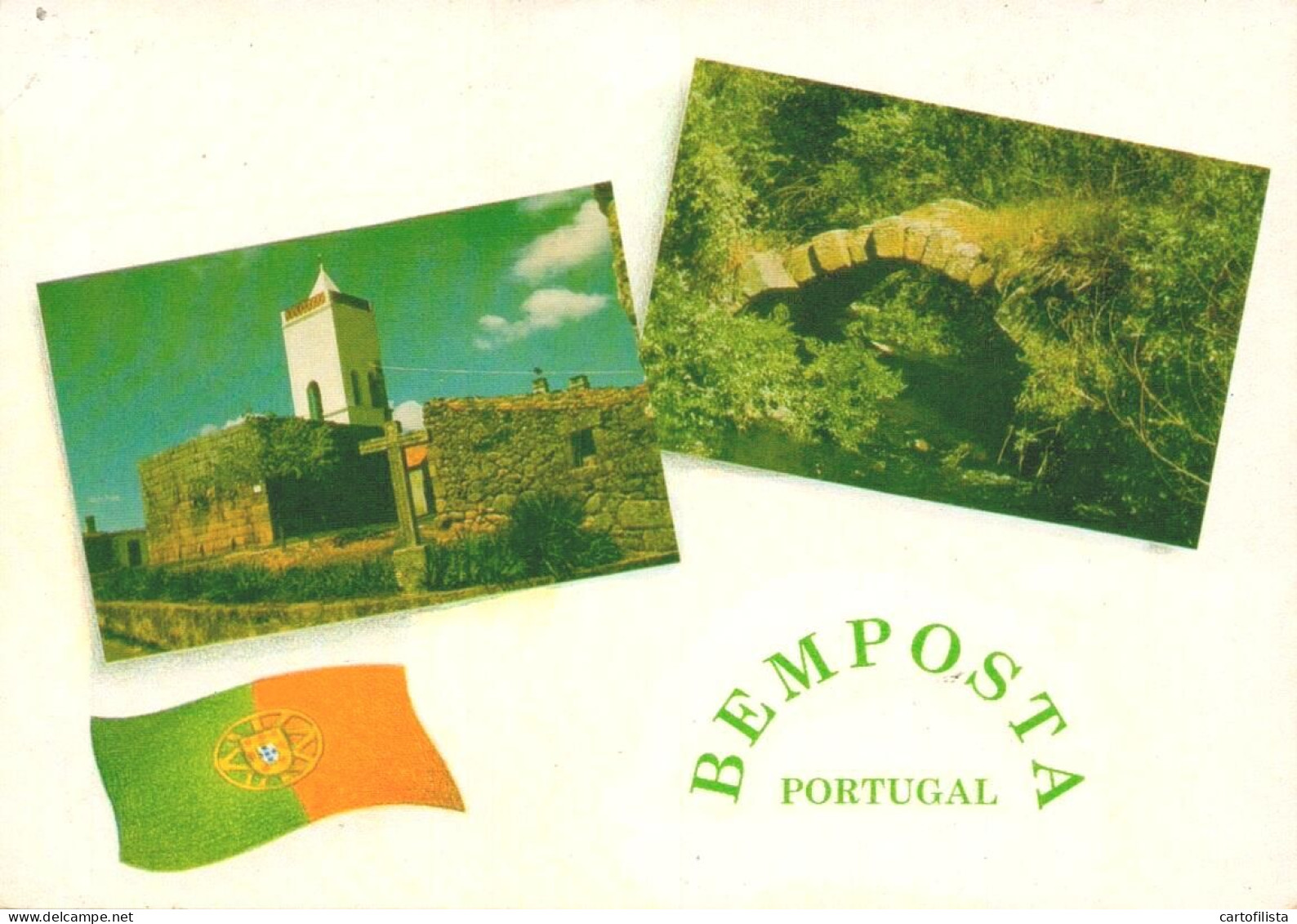 BEMPOSTA, Penamacor - Castelo E Ponte Romana  ( 2 Scans ) - Castelo Branco