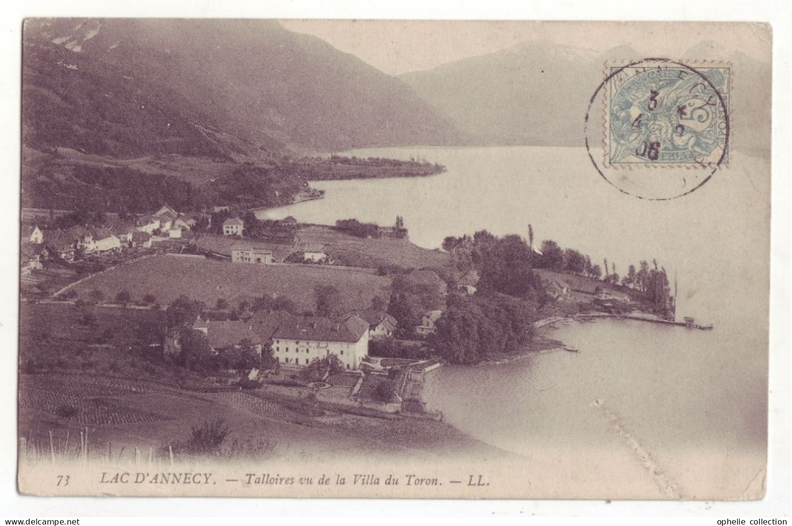 France - 74 - Talloires - Vue De La Villa Du Toron - 6887 - Talloires