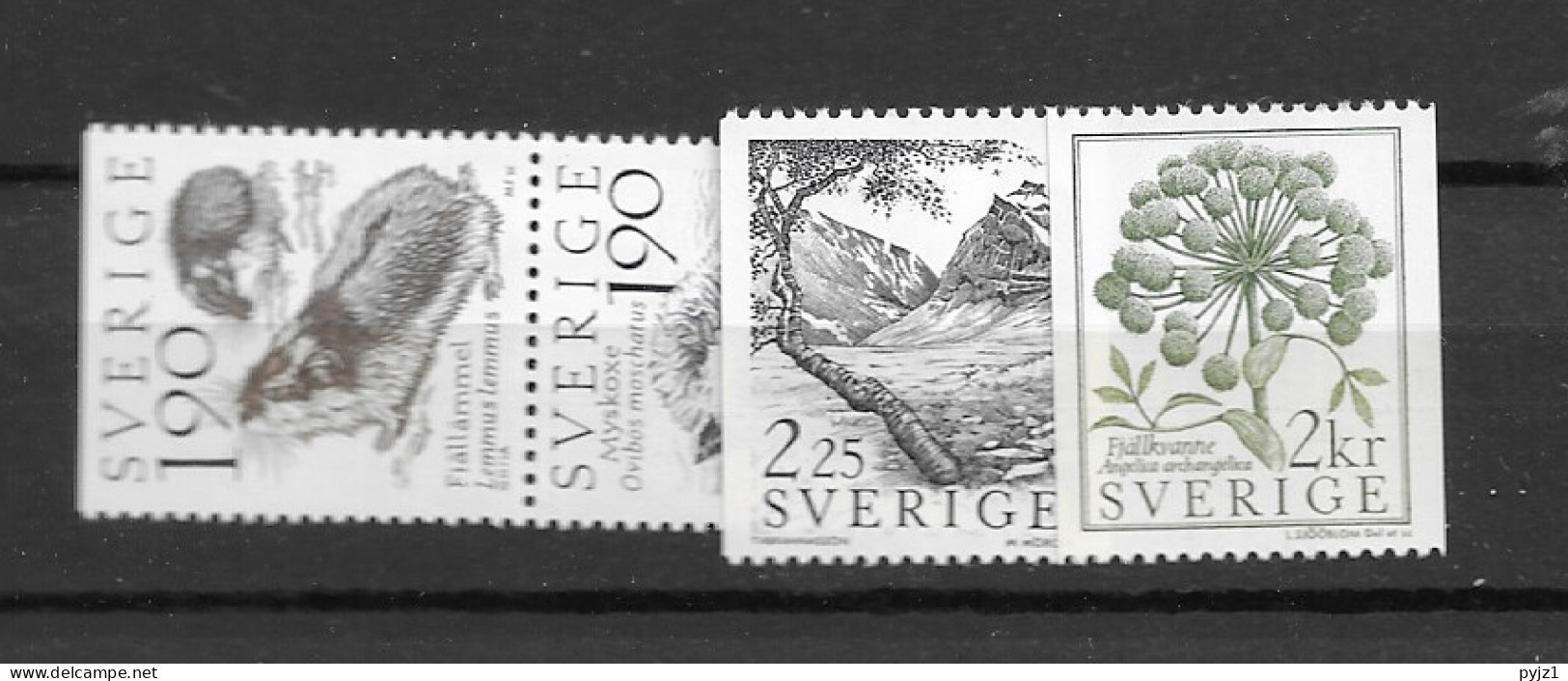 1984 MNH Sweden Mi 1272-75 Postfris** - Unused Stamps