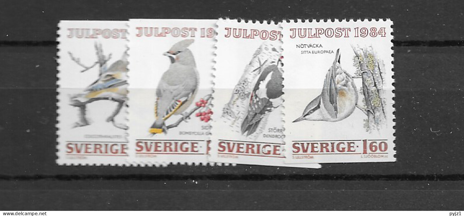 1984 MNH Sweden Mi 1307-10 Postfris** - Ungebraucht