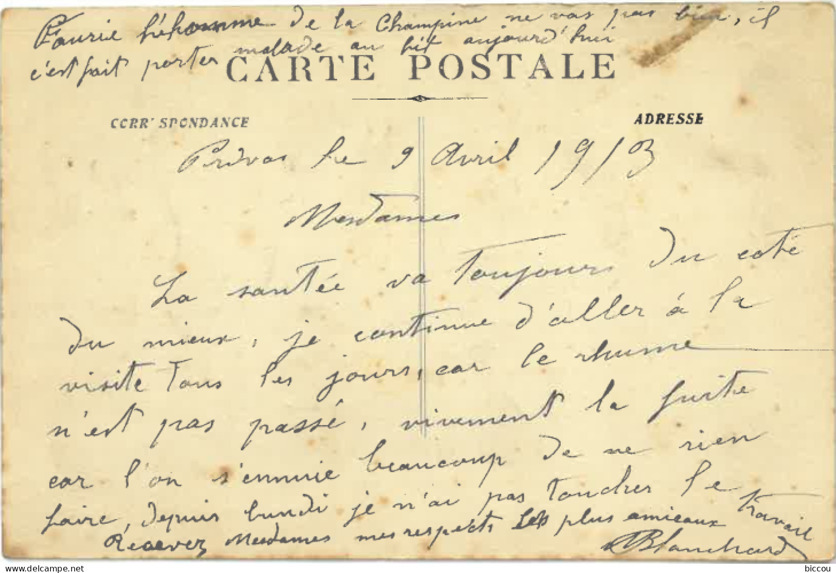 Cpa PRIVAS 07 - 1913 - Les Casernes Rampon - C. Artige Fils éditeur, Aubenas - Privas
