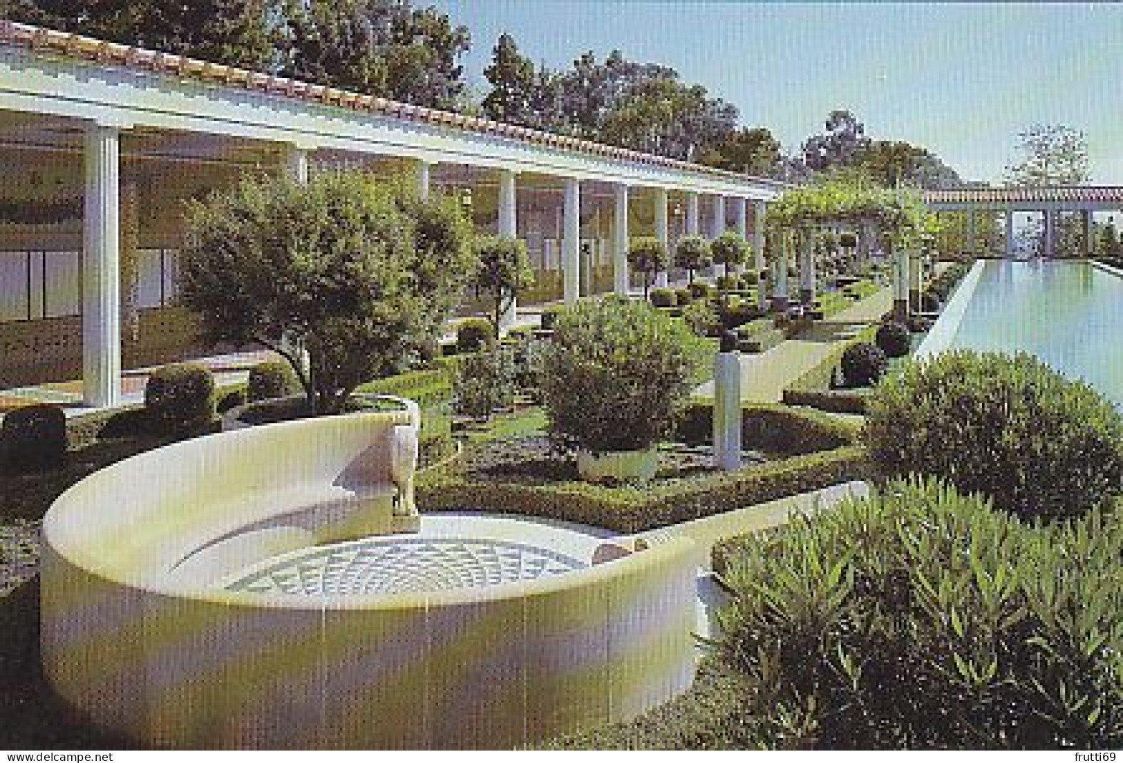 AK 215297 USA - California - Malibu - The J. Paul Getty Museum - Main Peristyle Garden - Altri & Non Classificati
