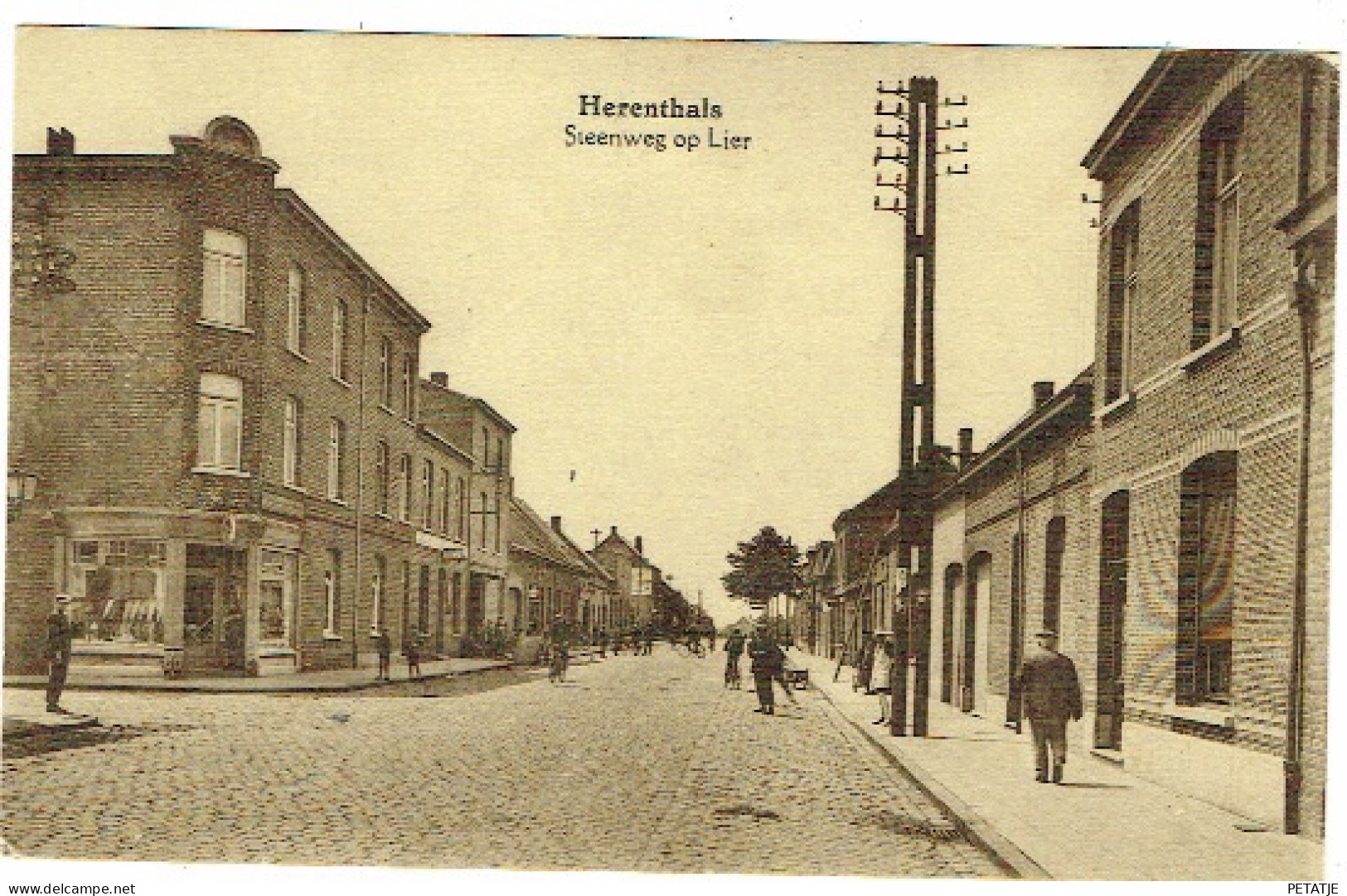 Herenthals , Stwg.Lier - Herentals