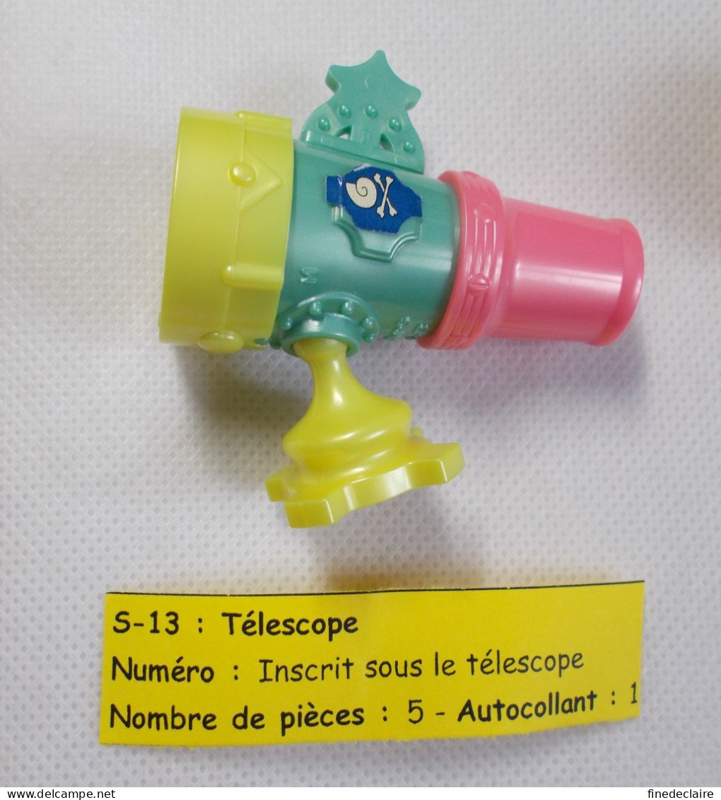 Kinder - Les Piramollis Les Objets, Série 1 - Télescope - S 13 - Sans BPZ - Montabili