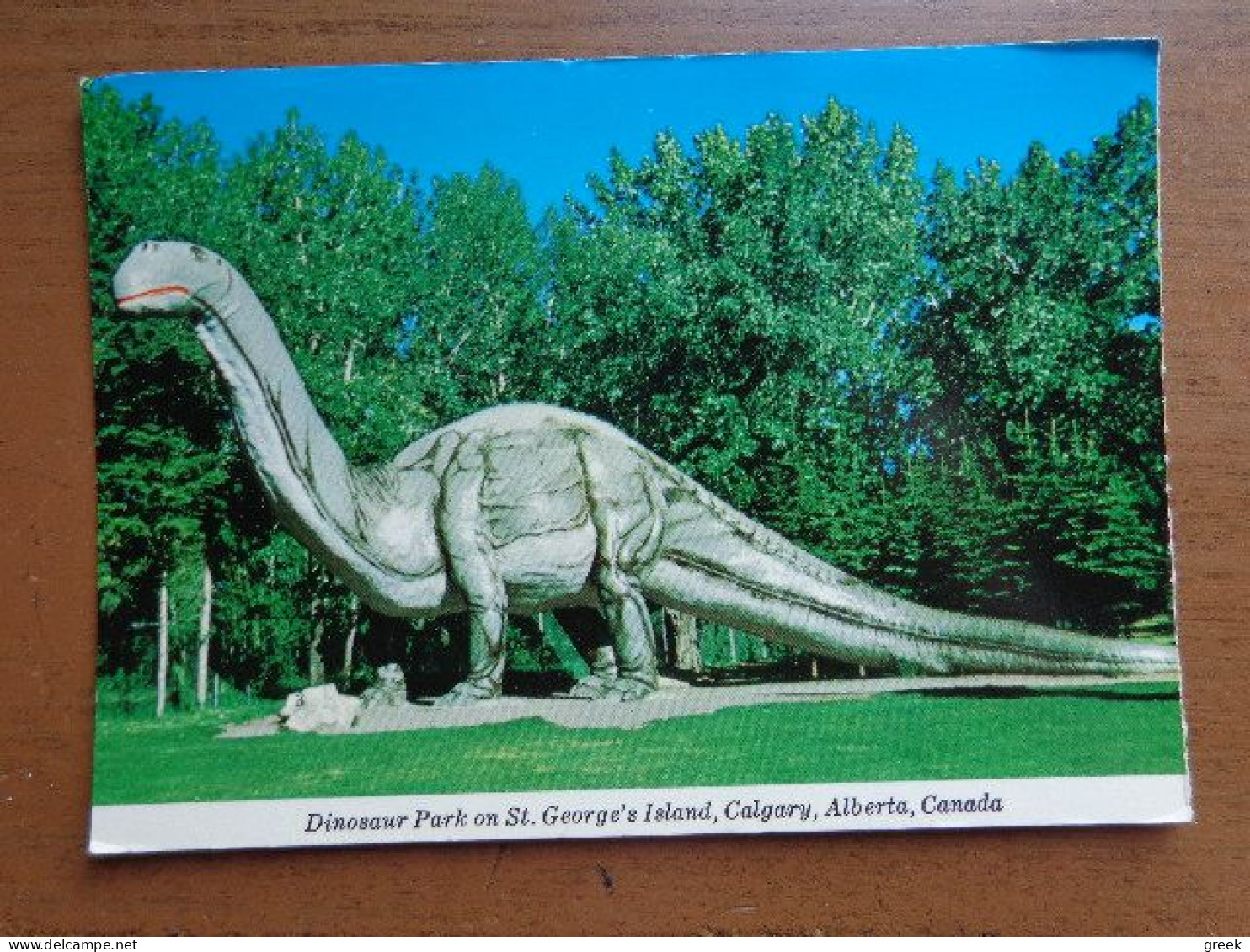 Canada / Dinosaur Park On St George's Island, Calgary - Alberta -> Unwritten - Calgary