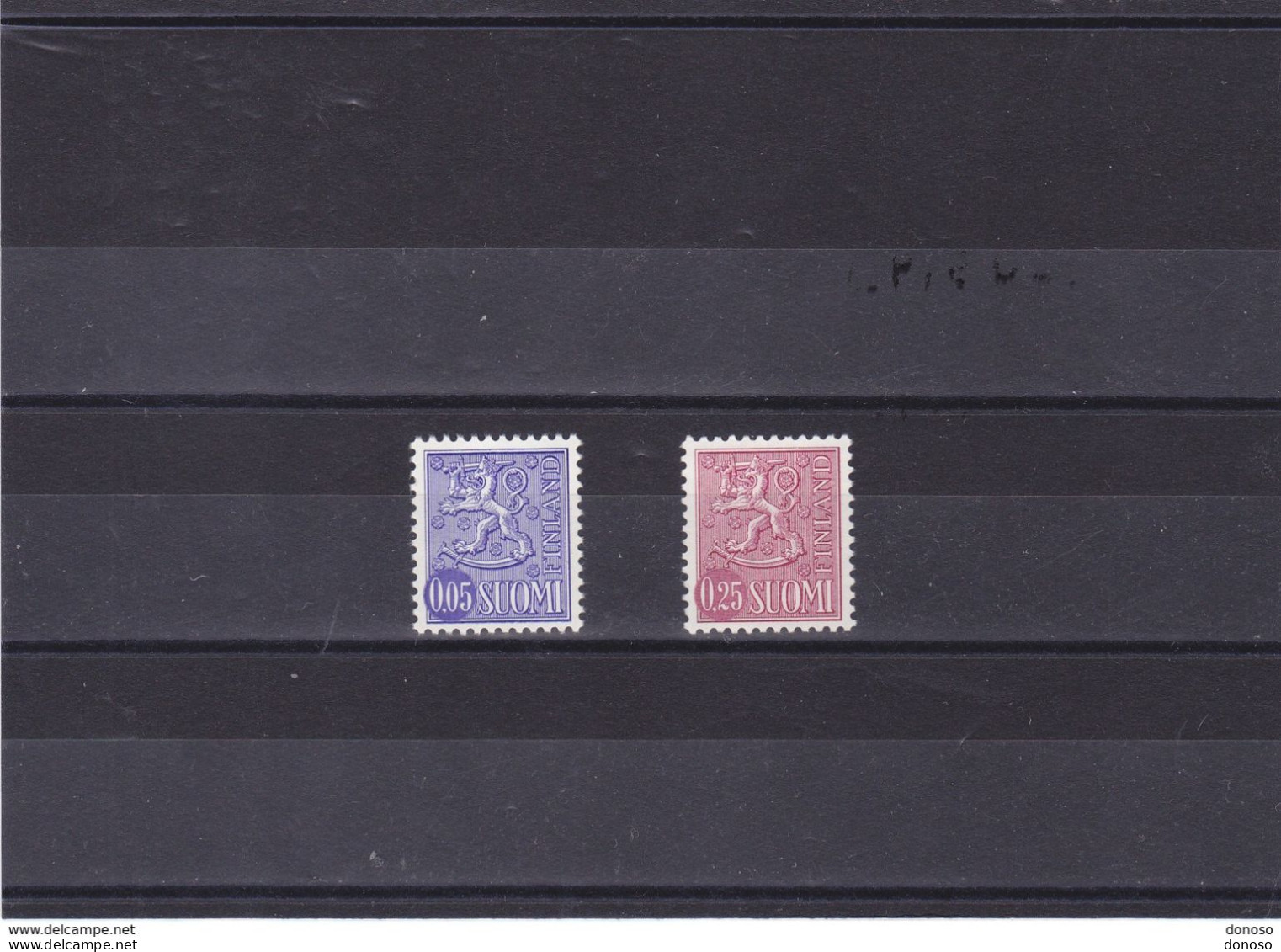 FINLANDE 1972  Yvert 532b + 537a NEUF** MNH - Unused Stamps