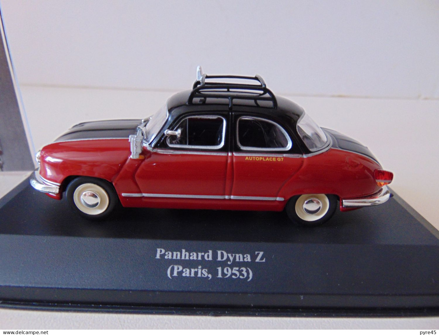 Voiture " Panhard Dyna Z " Dans Sa Boite - Oud Speelgoed