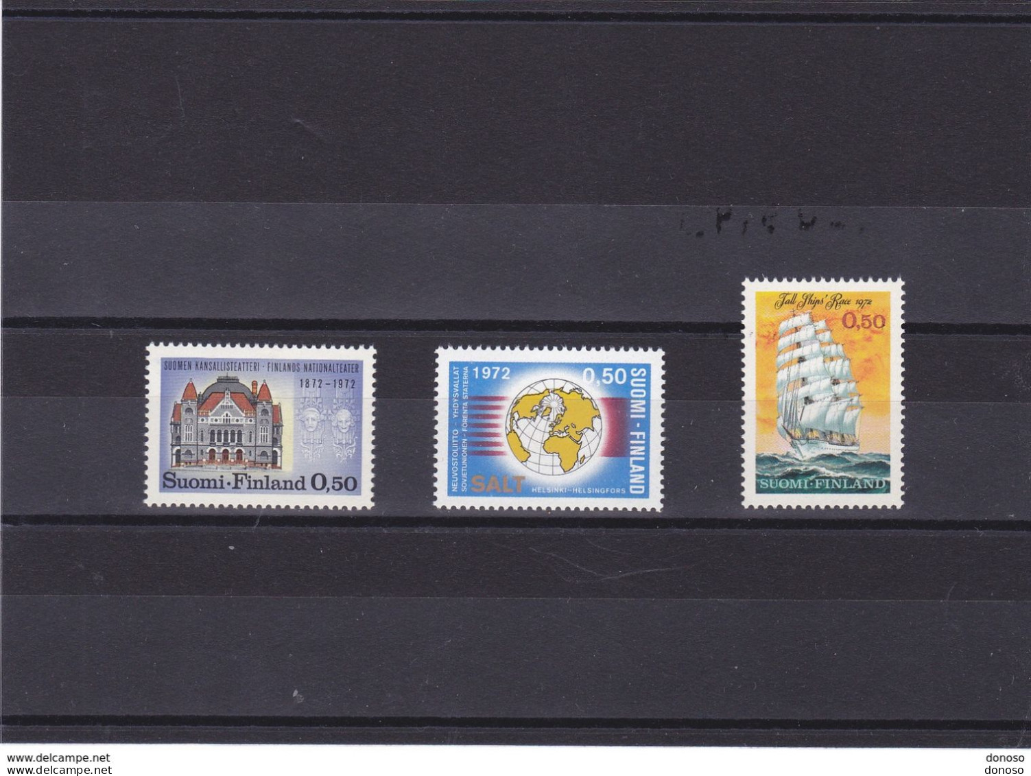 FINLANDE 1972 Yvert 667 + 668 + 670 NEUF** MNH Cote 5,25 Euros - Nuevos