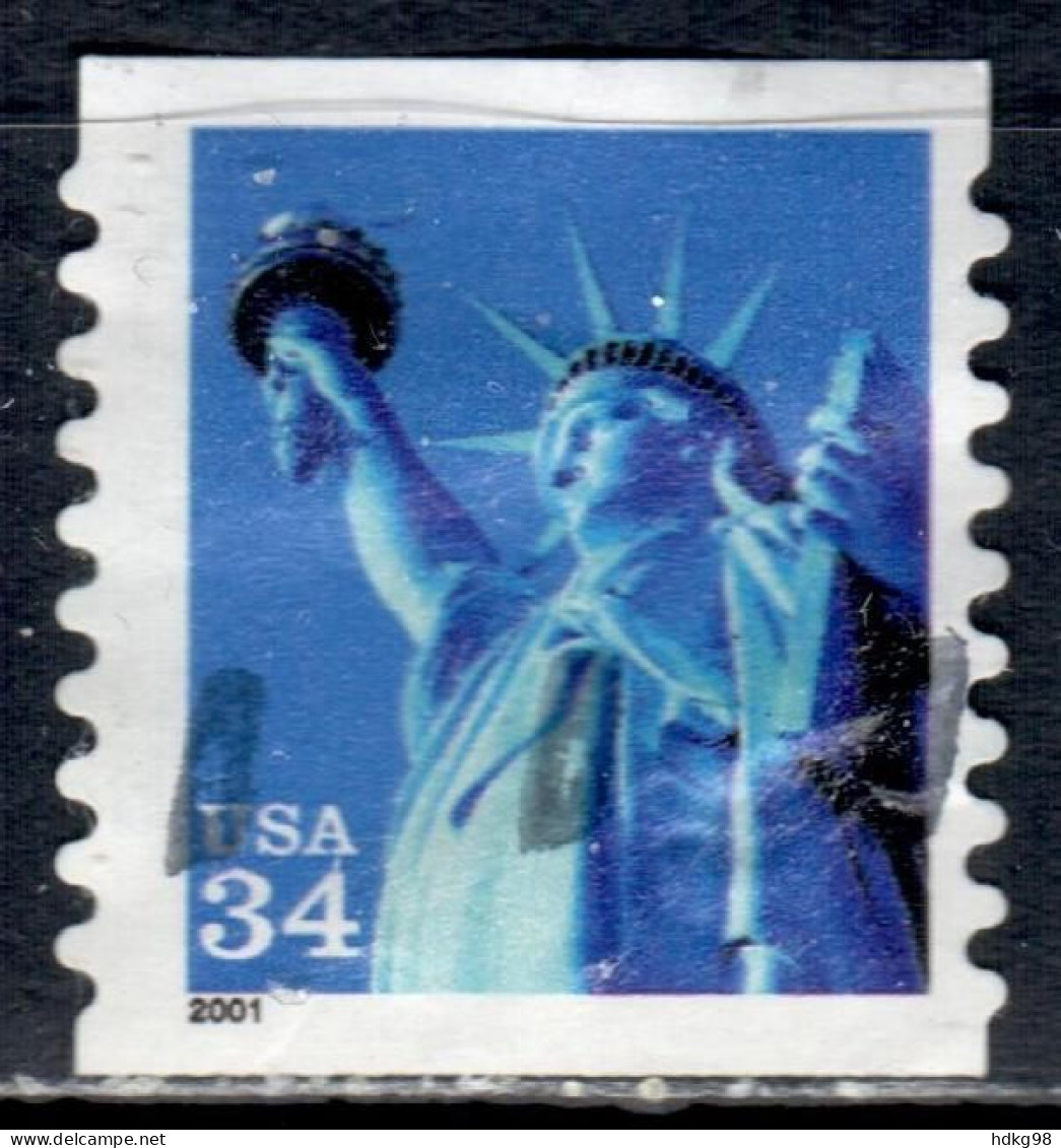 US+ 2001 Mi 3427 BE Freiheitsstatue - Used Stamps