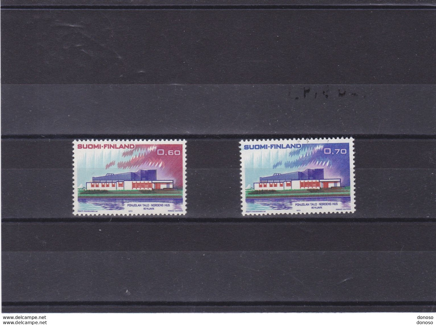 FINLANDE 1973 NORDEN Yvert 690-691, Michel 724-725 NEUF** MNH Cote 3 Euros - Nuevos