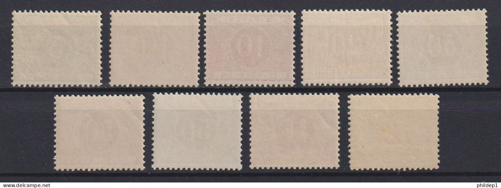 Belgique: COB N° TX3/11 **, MNH, Neuf(s). TTB !!! - Stamps