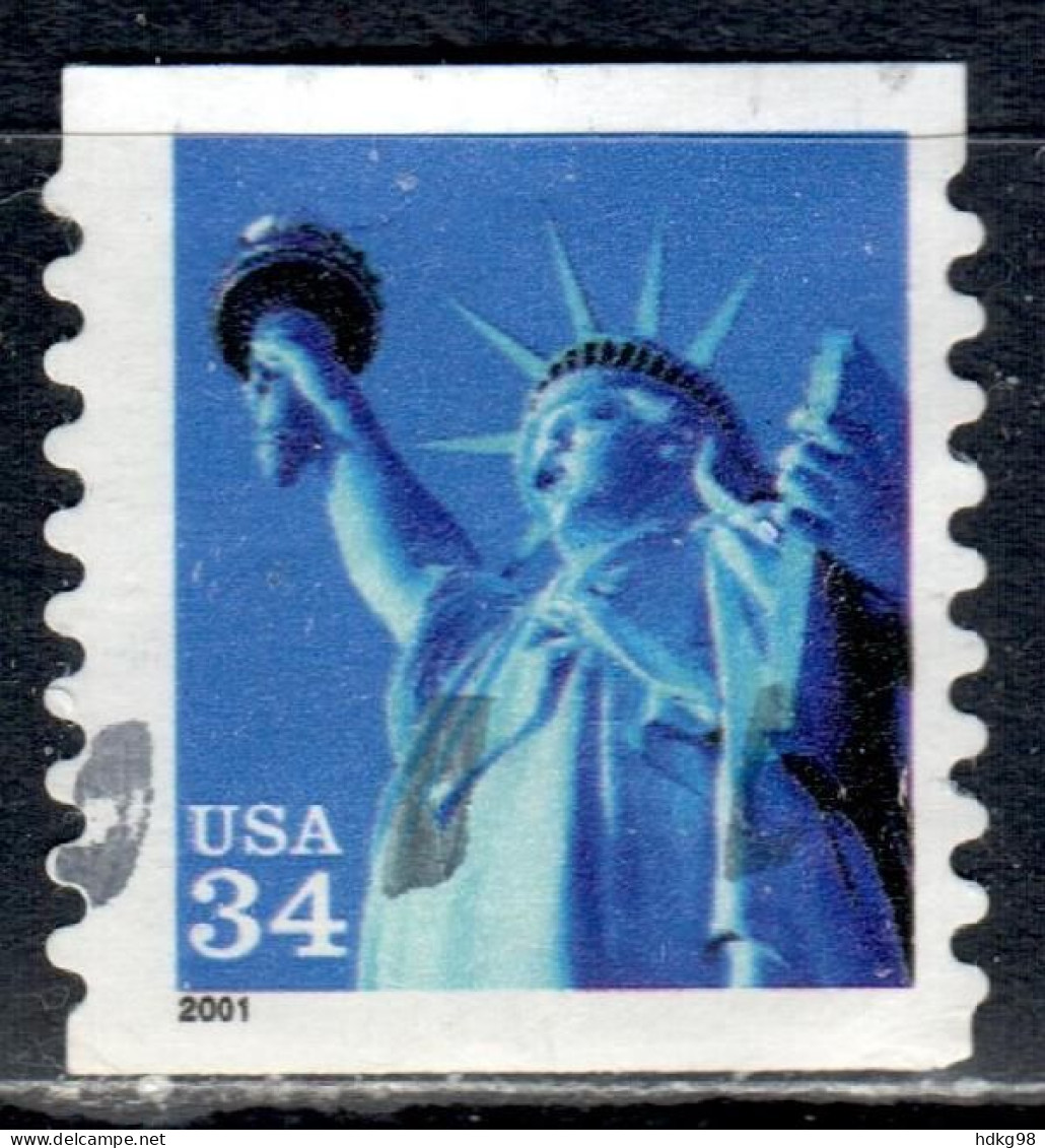 US+ 2001 Mi 3427 BE Freiheitsstatue - Used Stamps