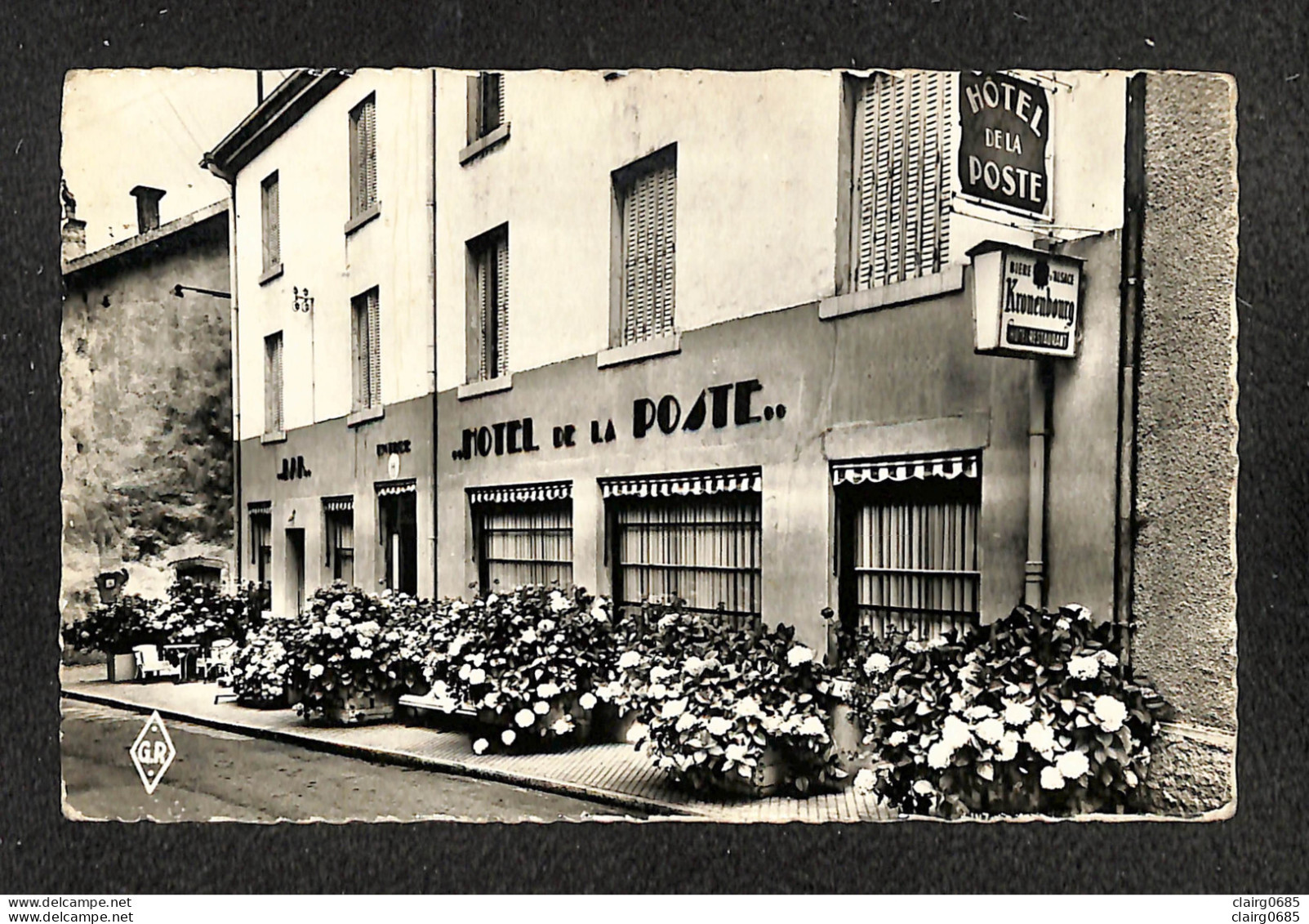 88 - BAINS LES BAINS - L'Hôtel De La Poste - 1959 - Bains Les Bains