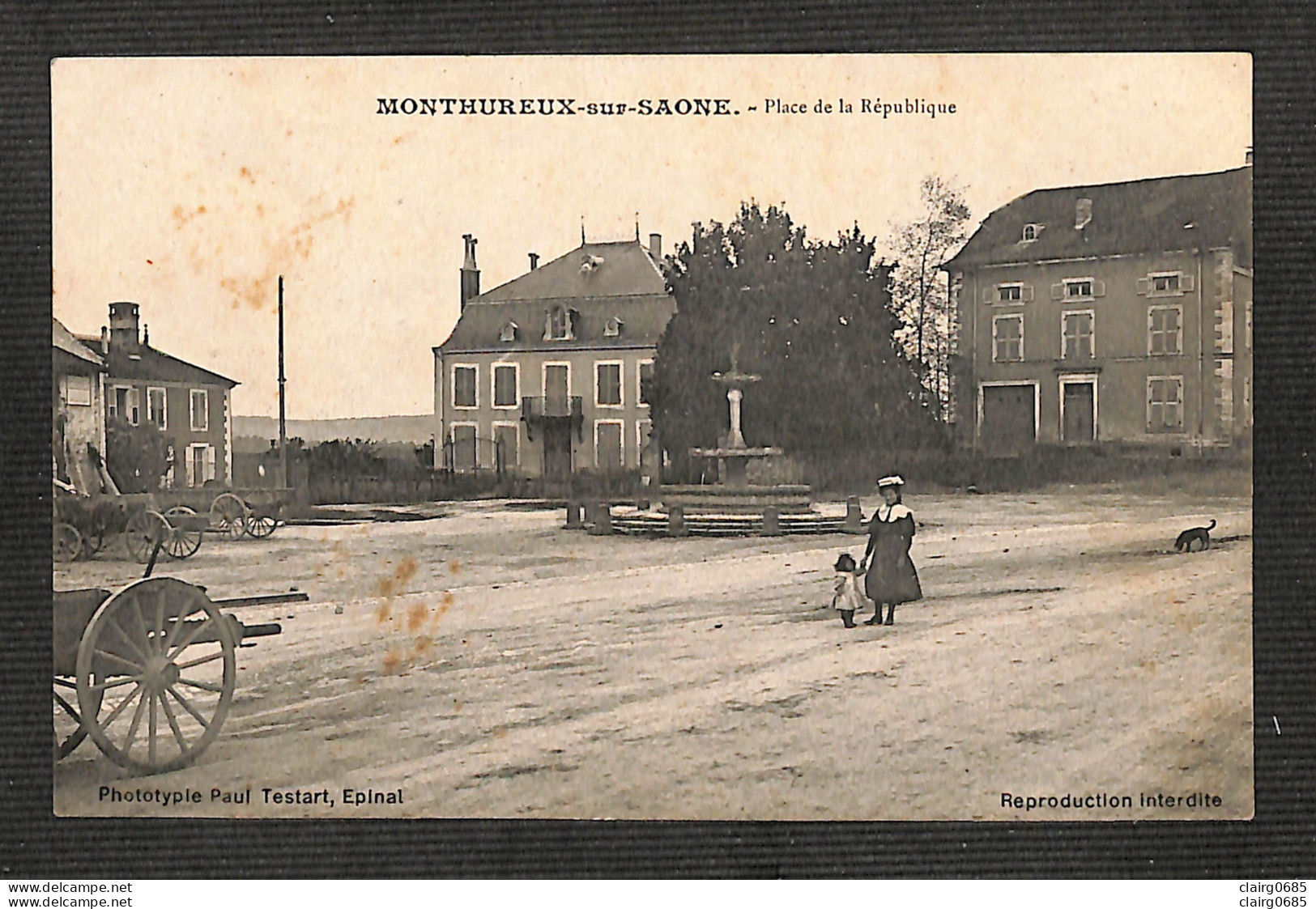 88 - MONTHUREUX-sur-SAONE - Place De La République - Monthureux Sur Saone