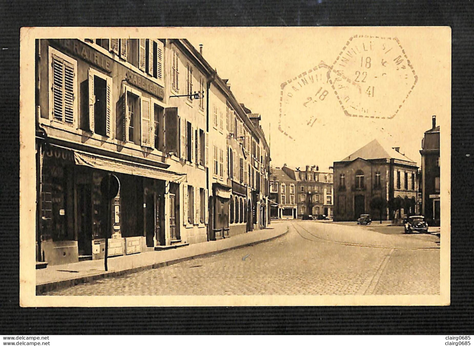 88 - RAON-L'ETAPE - Rue Jules-Ferry - Librairie CHENEBLE - 1941 - Raon L'Etape