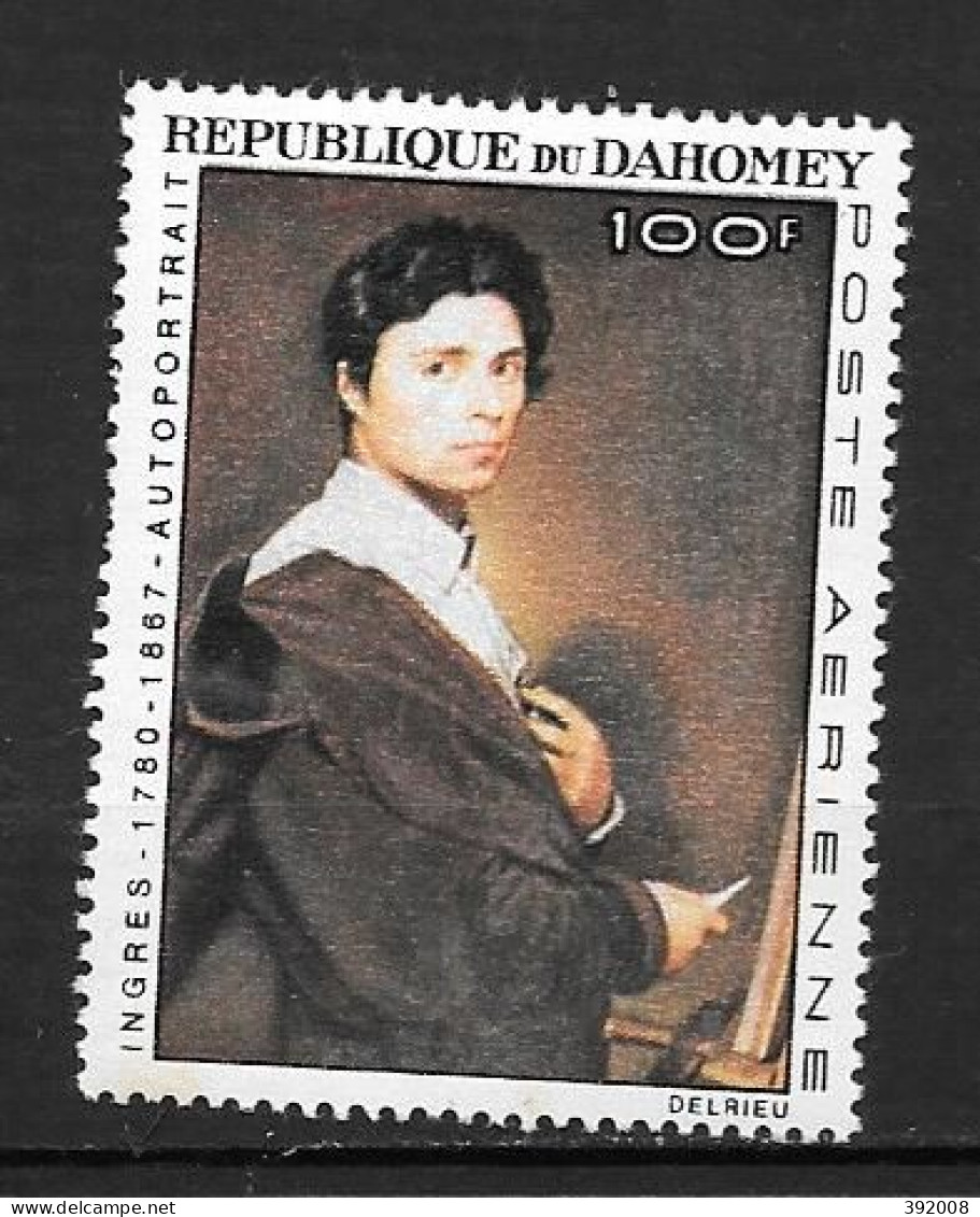 PA - 1967 - N° 53**MNH - 100 Ans Mort D'Ingres - Bénin – Dahomey (1960-...)