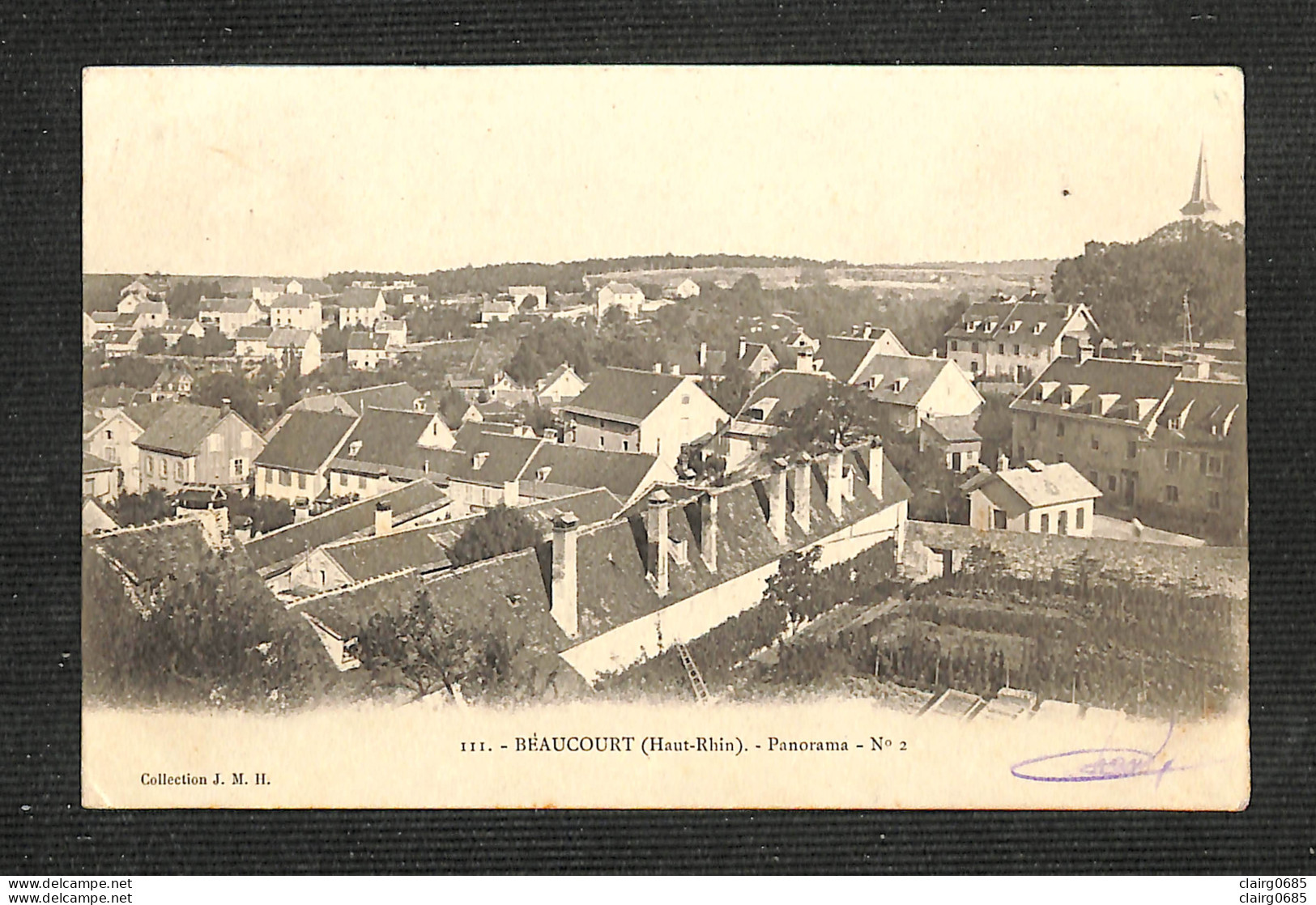 90 - BÉAUCOURT - Panorama - N° 2 - 190? - RARE - Beaucourt