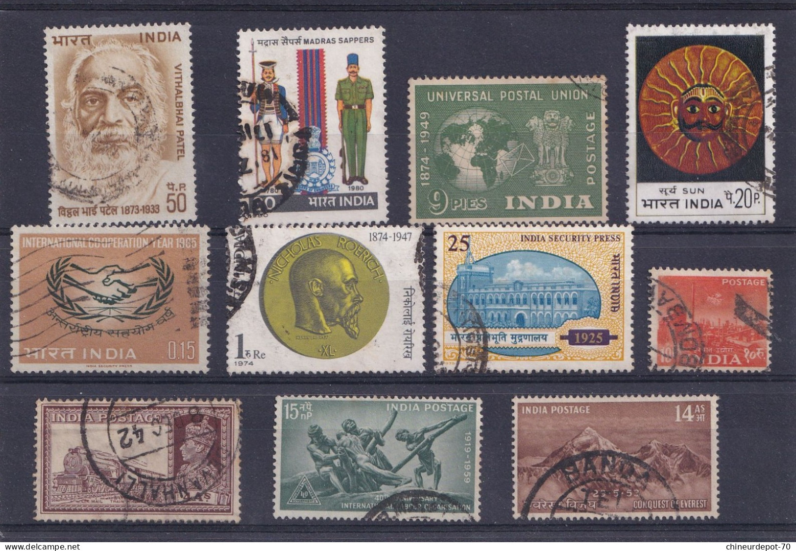 Inde India - Collections, Lots & Series