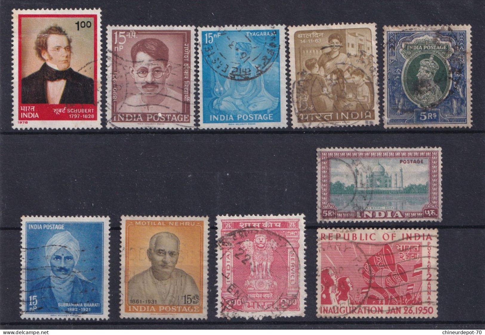 Inde India - Collections, Lots & Series