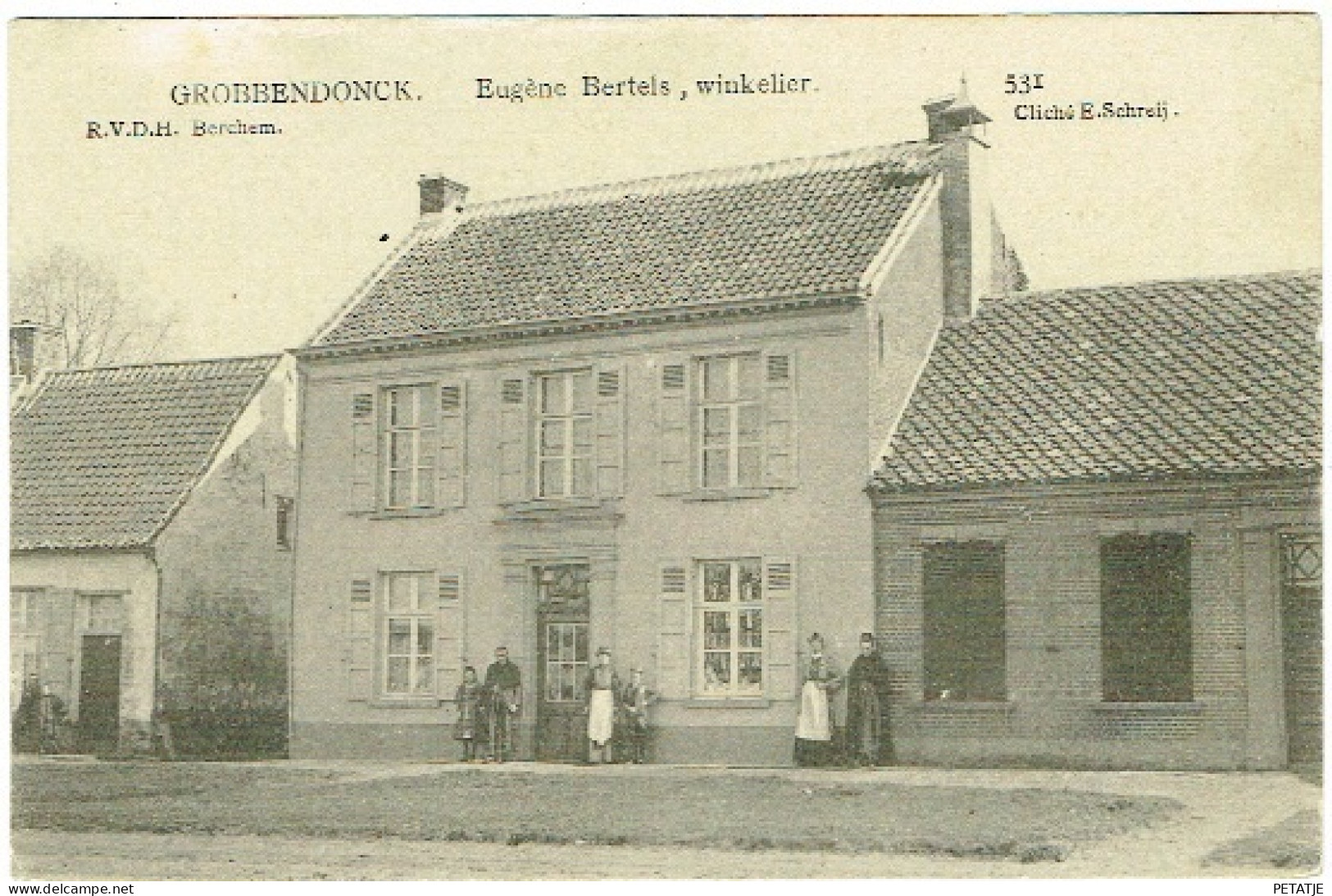 Grobbendonck , Winkelier Bertels - Grobbendonk