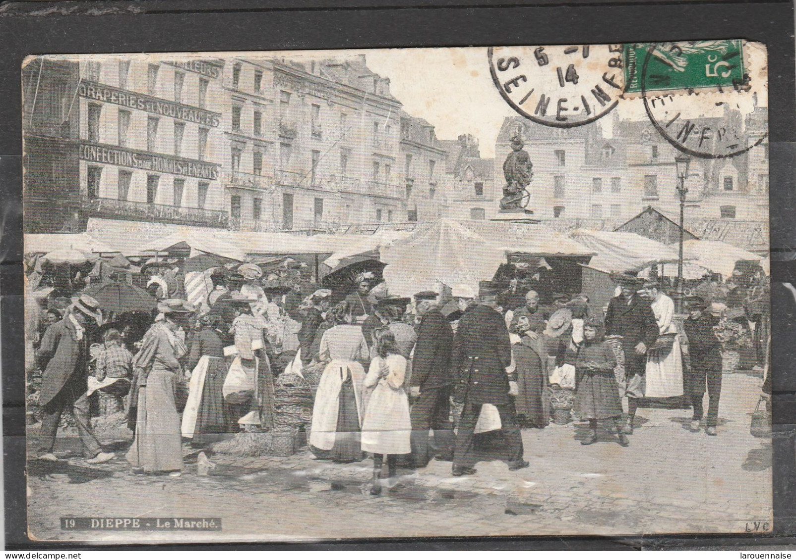 76 - DIEPPE - Le Marché - Dieppe