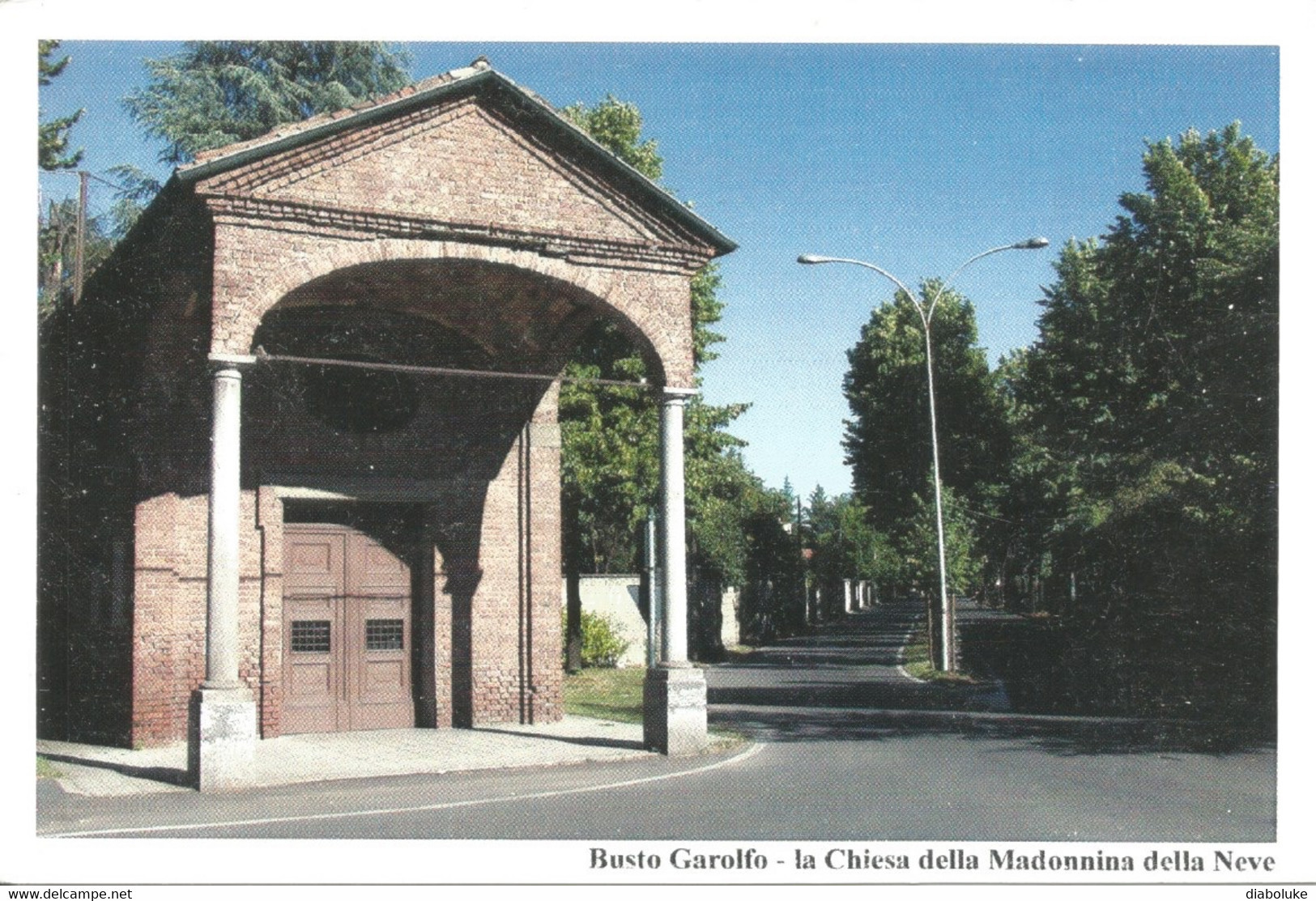 (MI) BUSTO GAROLFO, LA CHIESA DELLA MADONNINA DELLA NEVE - Cartolina Nuova - Andere & Zonder Classificatie