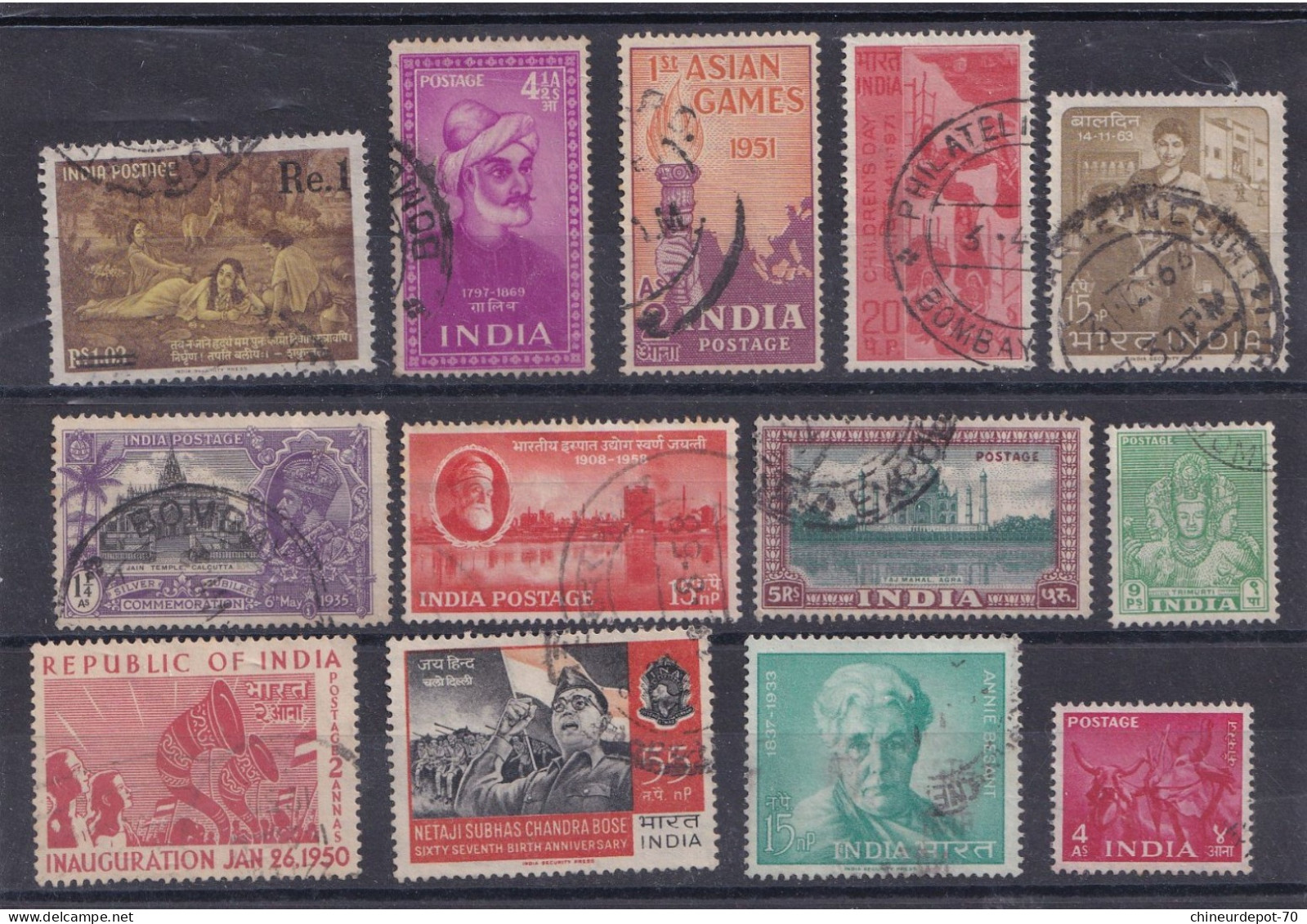 Inde India - Collections, Lots & Séries