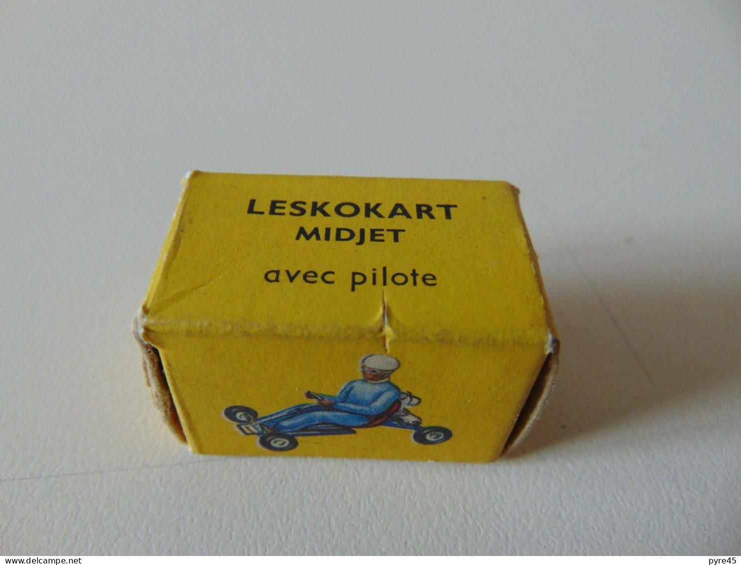 " Leskokart Midjet Avec Pilote " Dans Sa Boite, Dinky Toys Mecano - Antikspielzeug