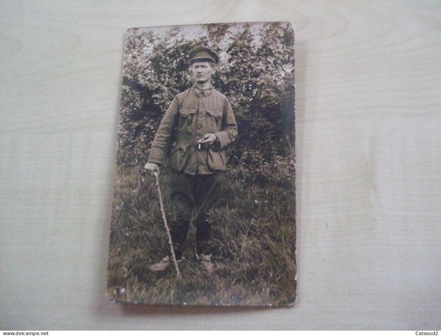 Carte Photo Ancienne MILITAIRE A IDENTIFIER Photographe Guilleminot à Paris - Guerra, Militares