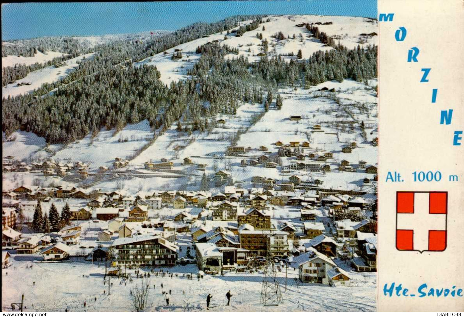 MORZINE   ( HAUTE-SAVOIE )      VUE GENERALE - Morzine