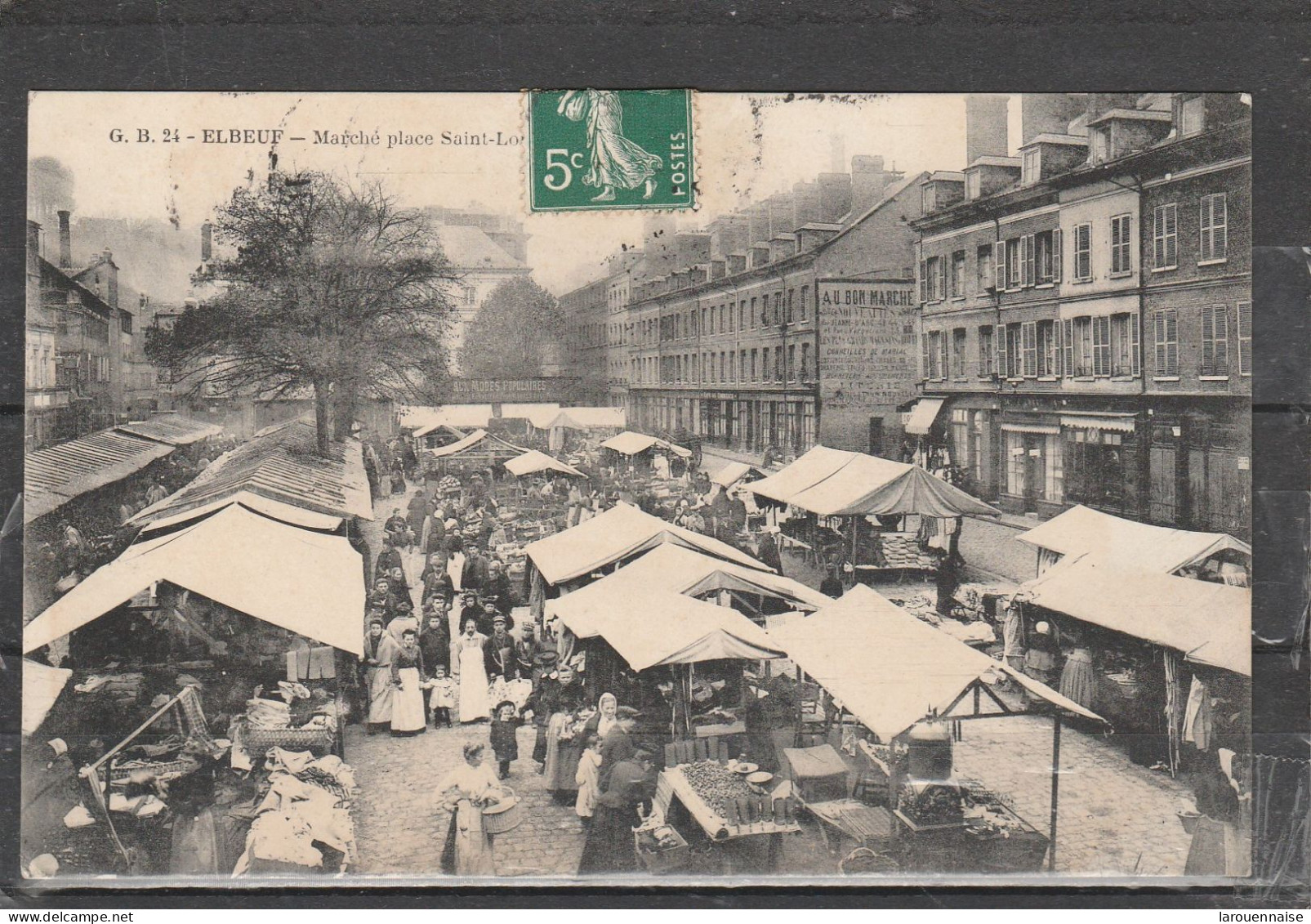 76 - ELBEUF - Marché Place Saint Louis - Elbeuf