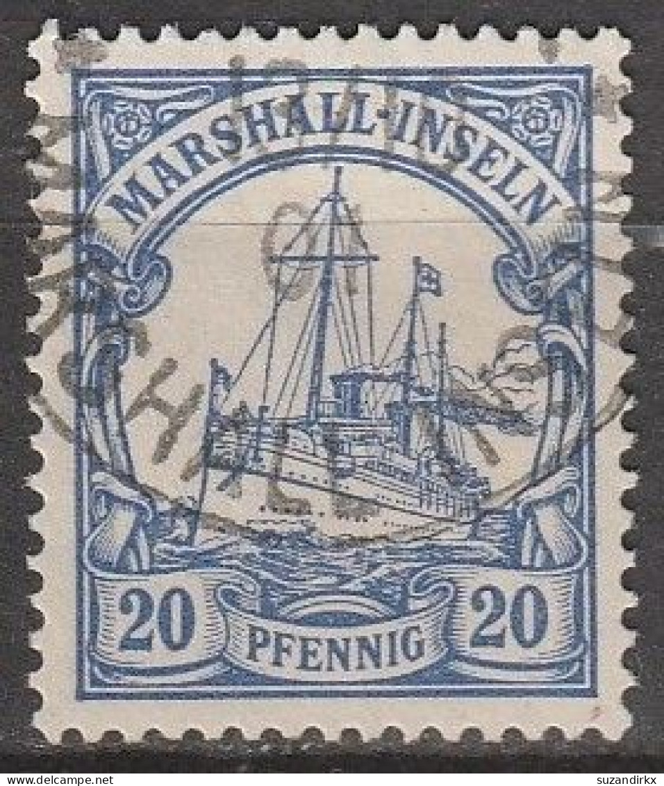 Marshall  Inselen   .    Michel   .   16     .     O     .      Gestempelt - Marshall